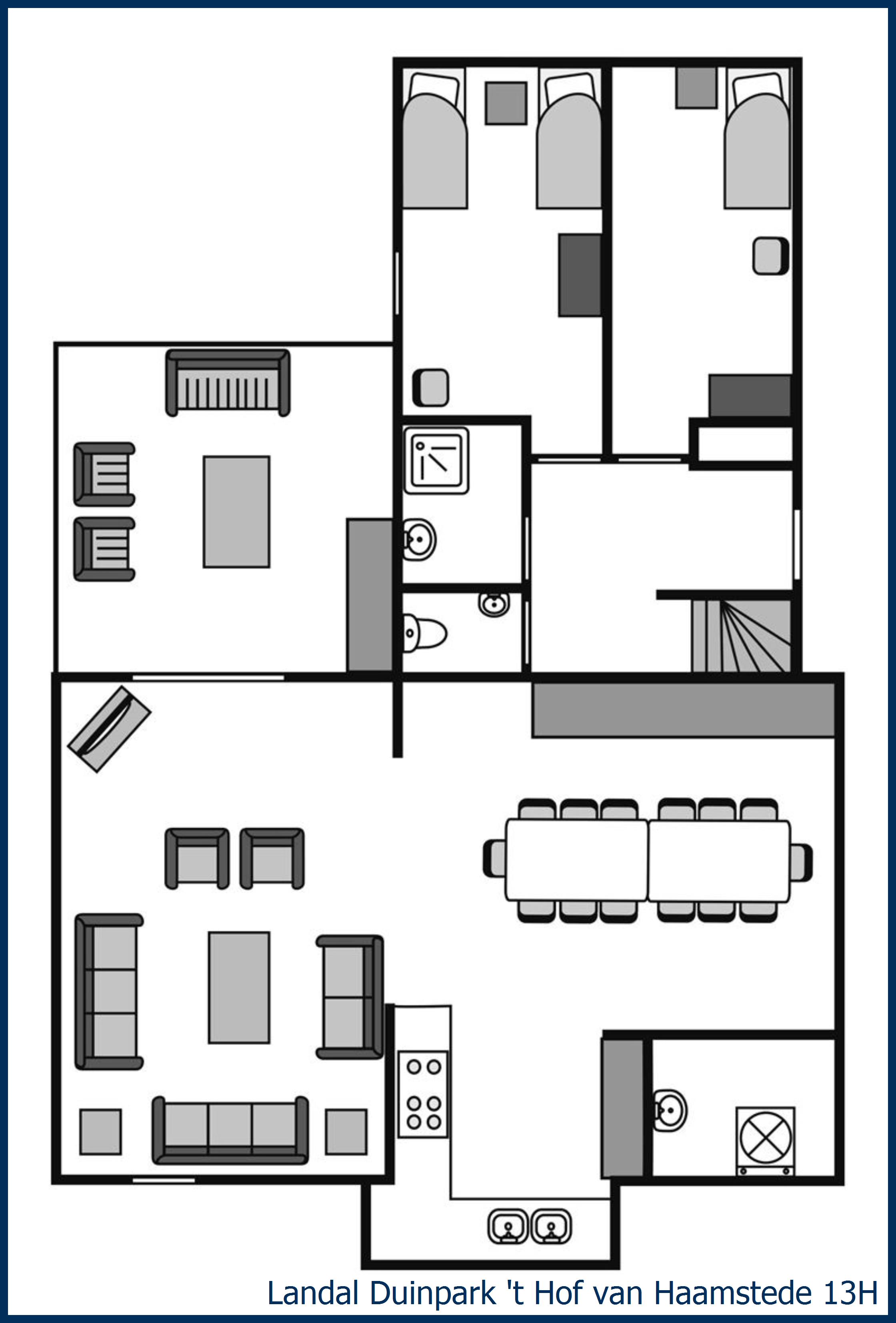 Bungalow 13H at 't Hof van Haamstede
