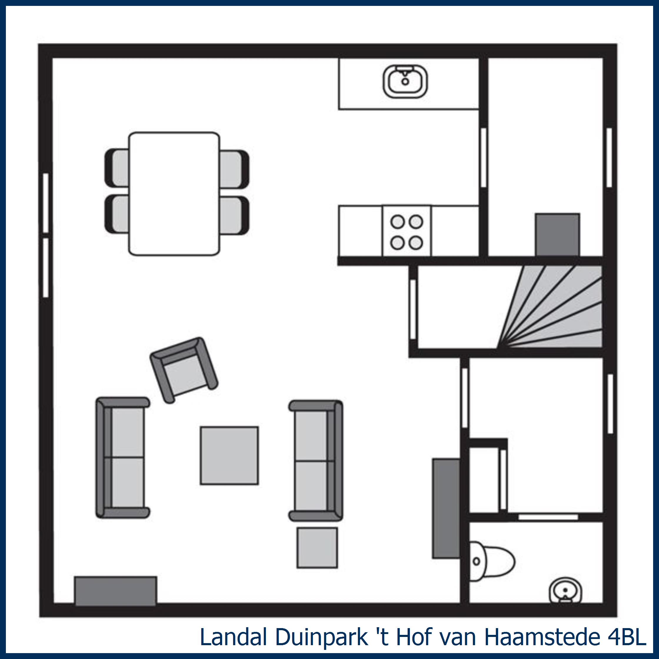Bungalow 4BL at 't Hof van Haamstede