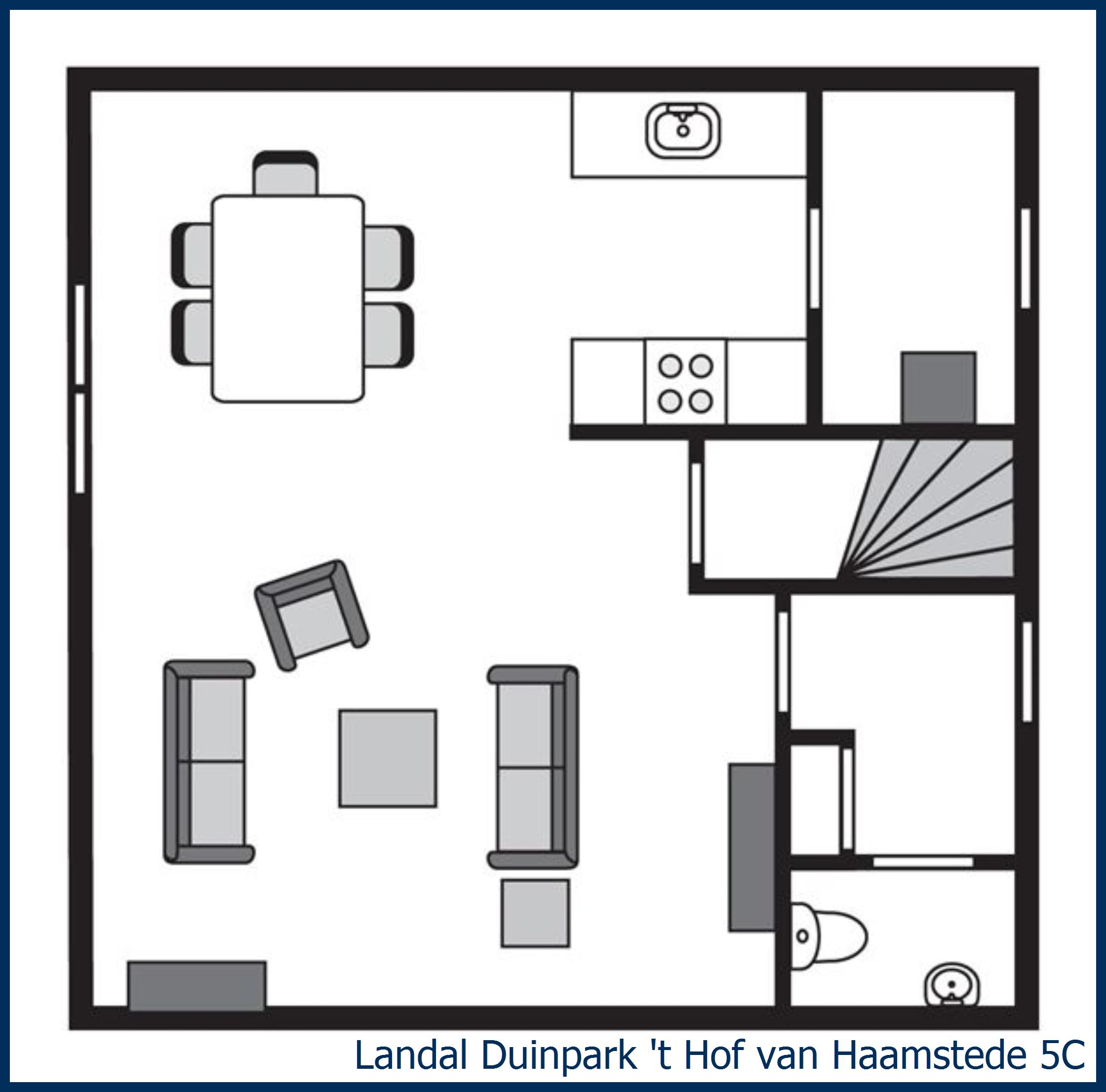 Bungalow 5C at 't Hof van Haamstede