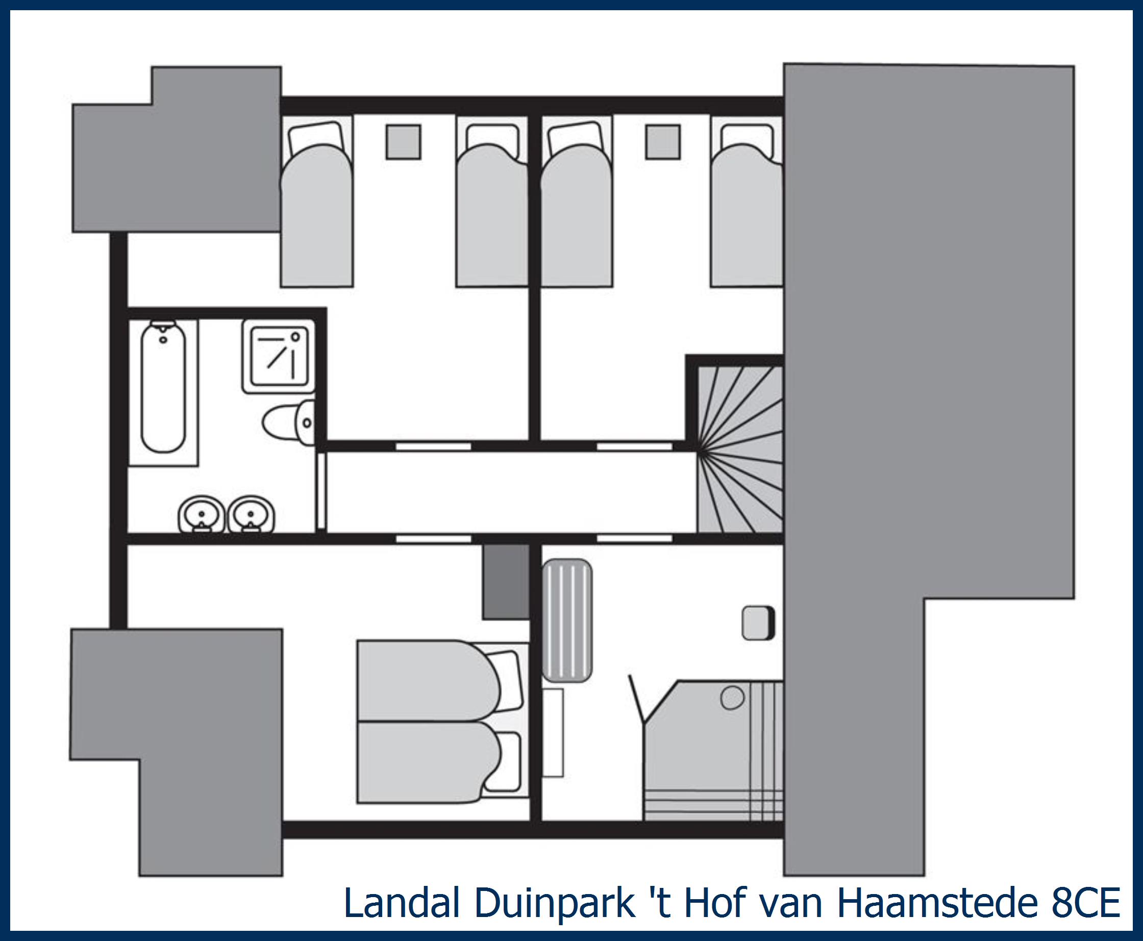 Bungalow 8ce at 't Hof van Haamstede