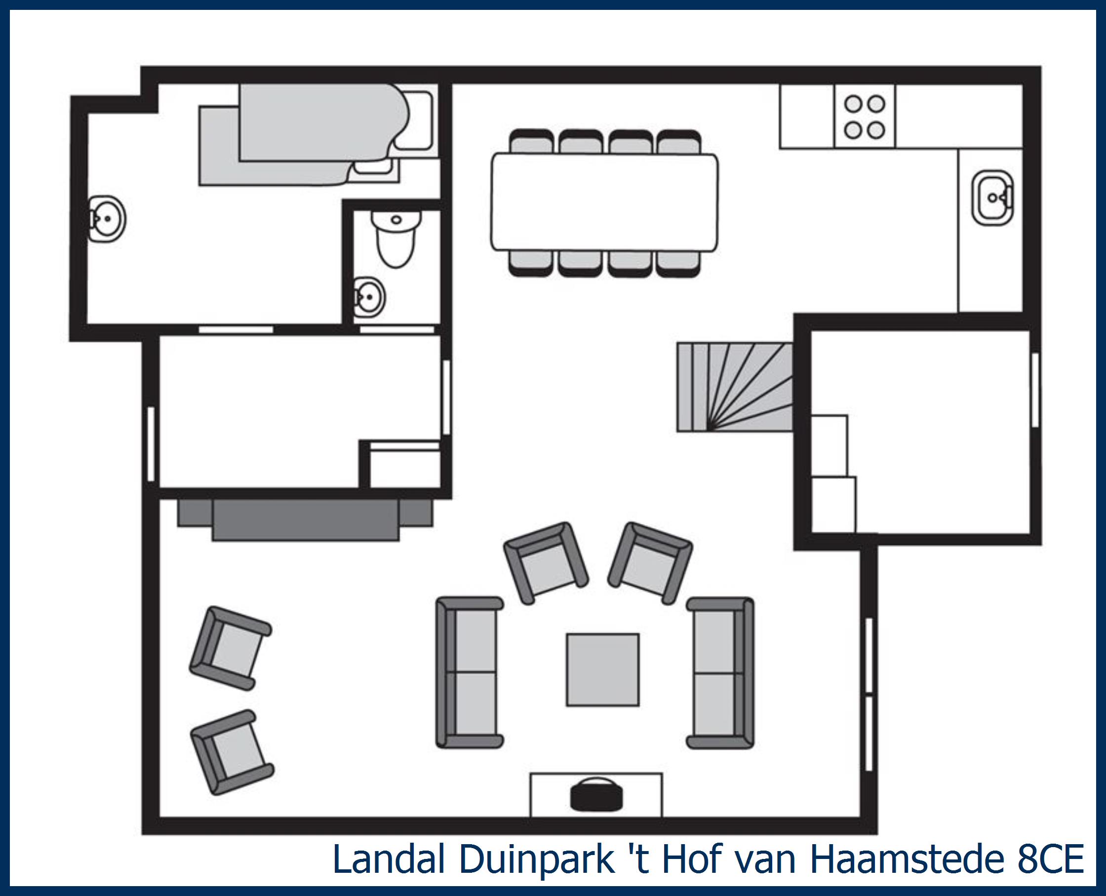 Bungalow 8ce at 't Hof van Haamstede
