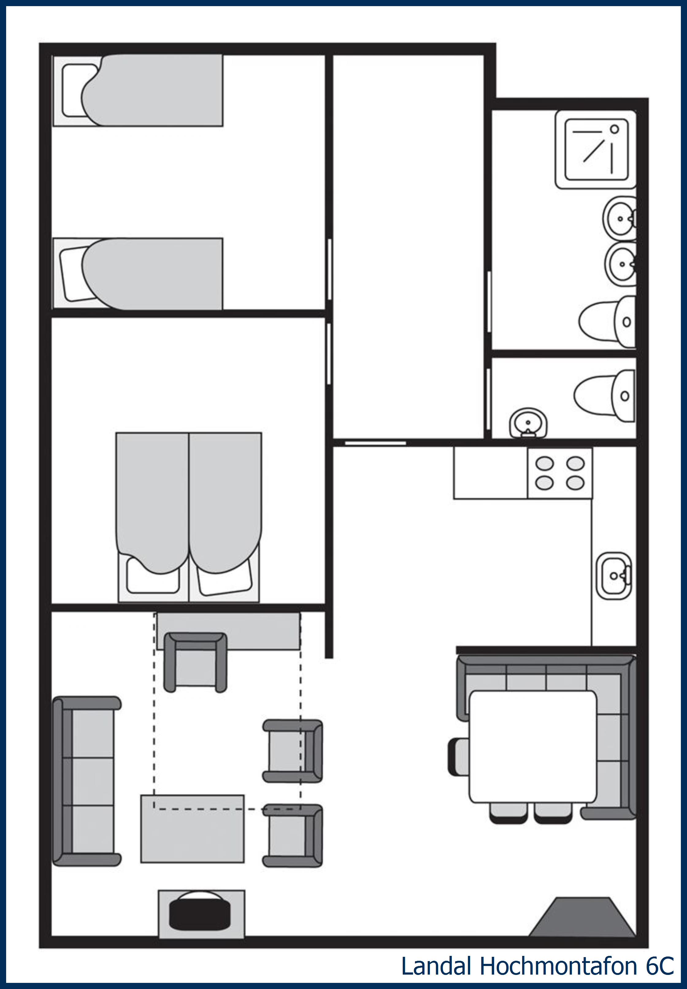 Apartment 6C at Hochmontafon