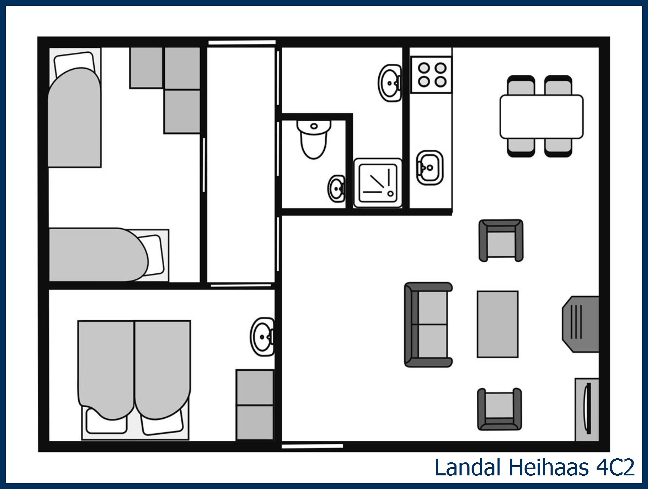 Bungalow 4C2 at Heihaas