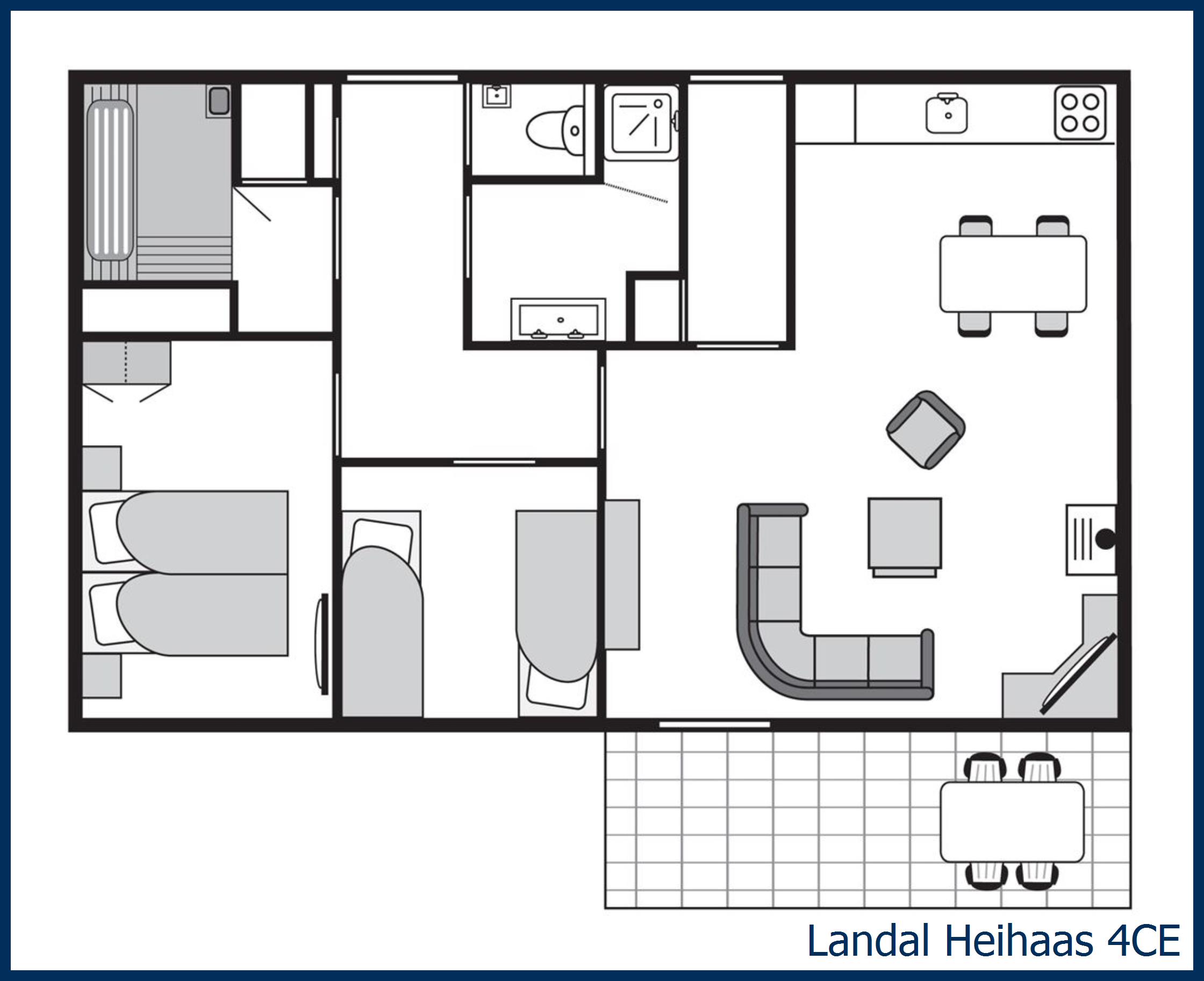 Bungalow 4ce at Heihaas