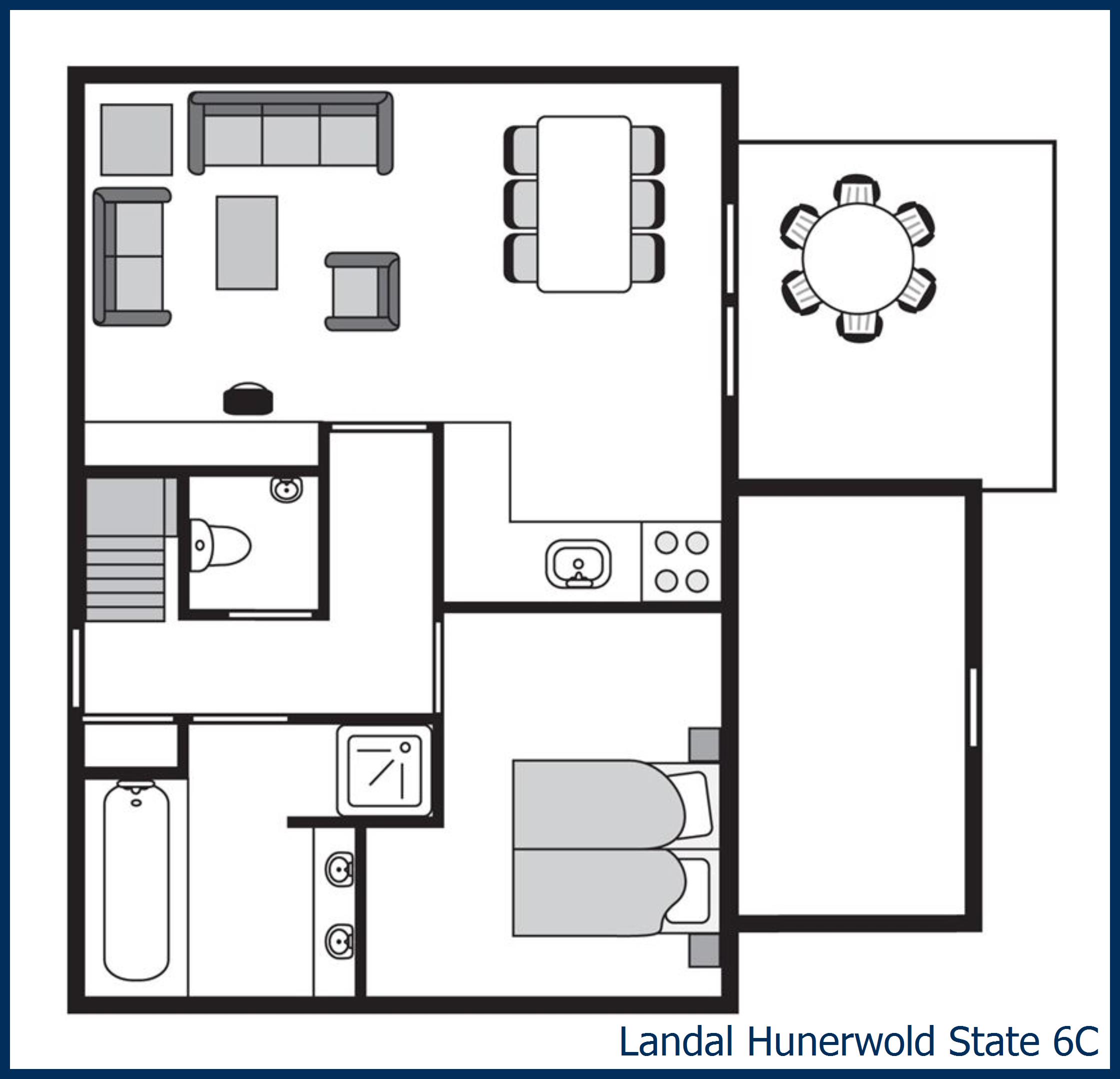 Bungalow 6C at Hunerwold State