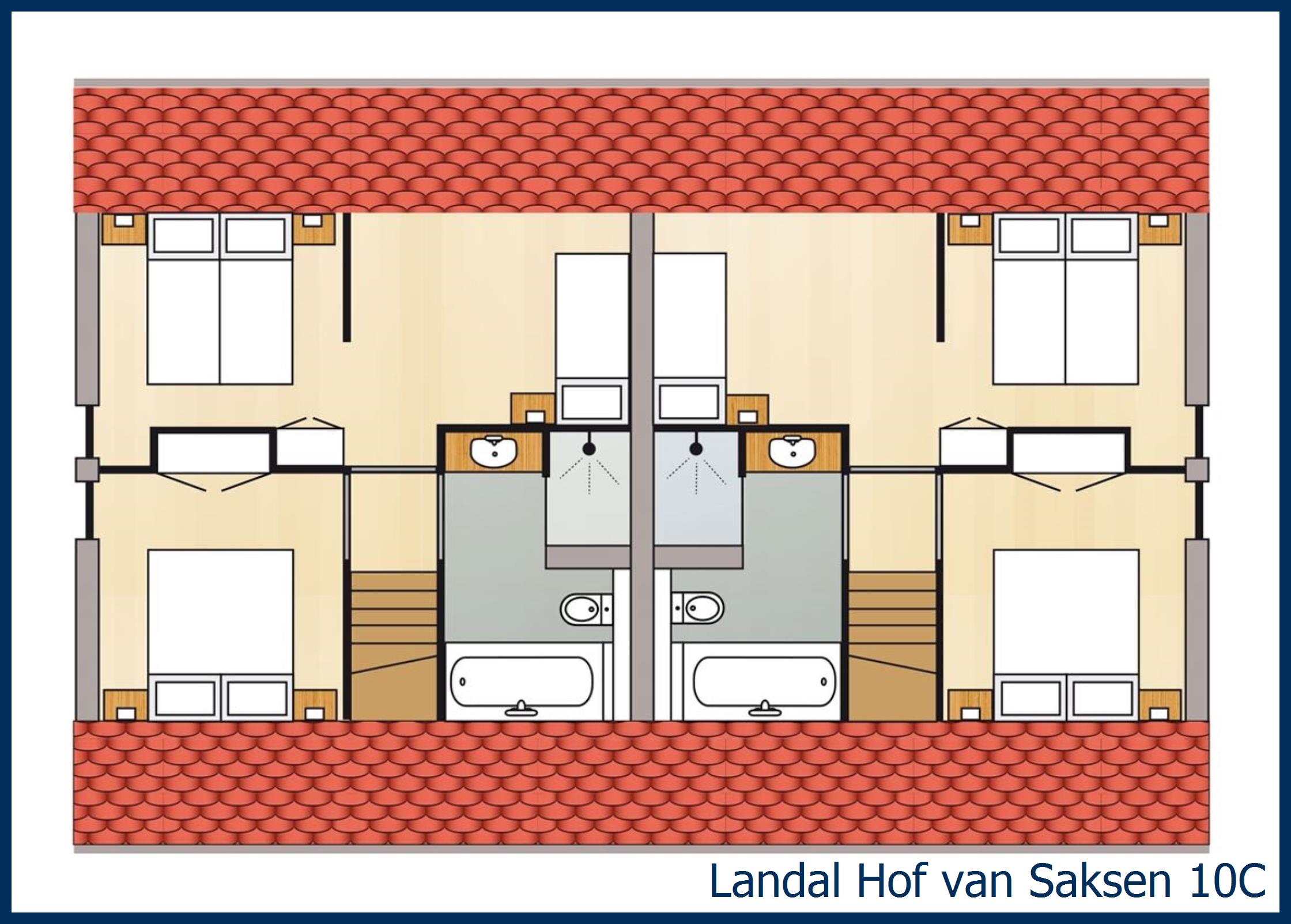 Farmhouse 10C at Hof van Saksen