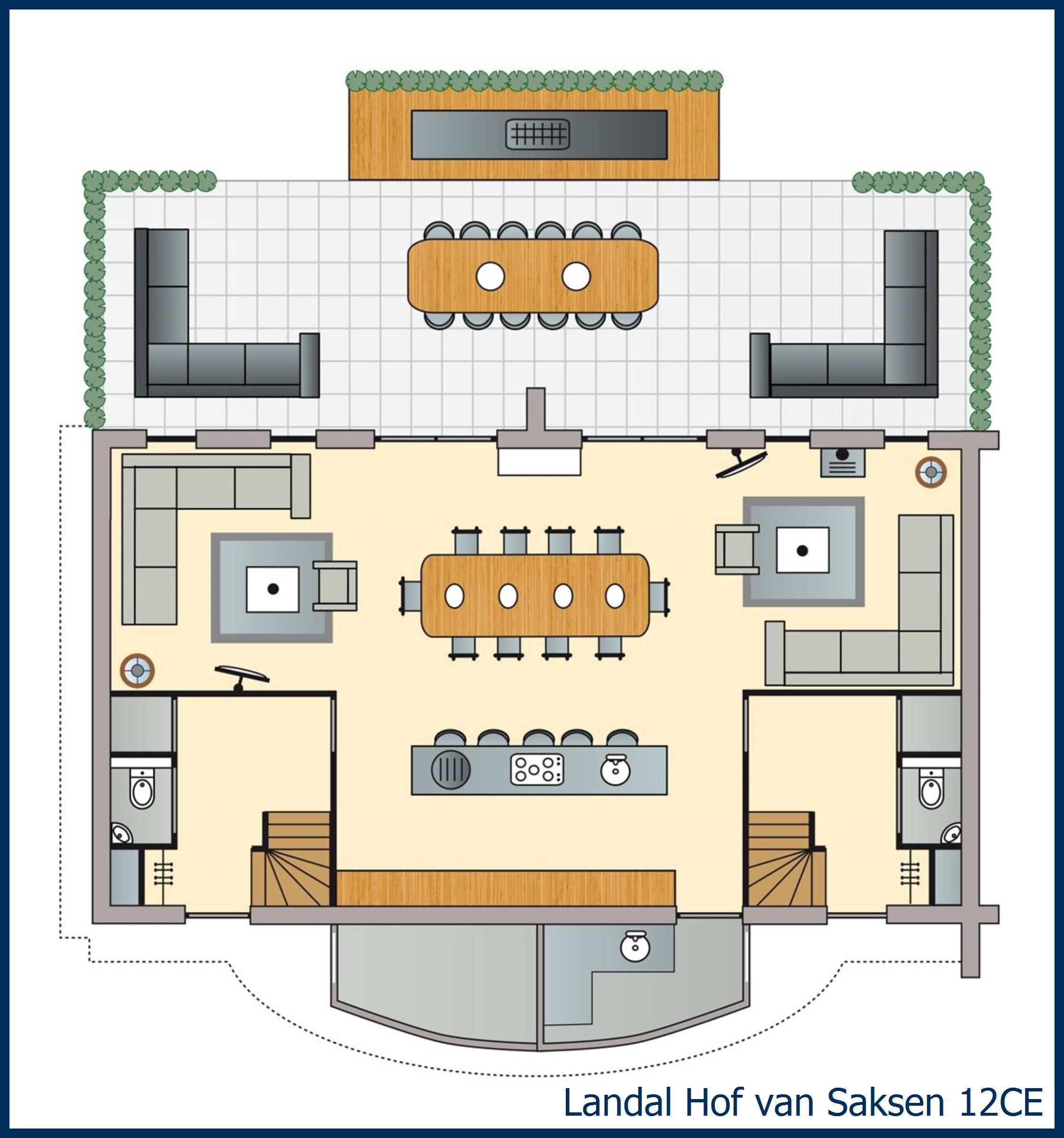 Culinary farmhouse 12CE at Hof van Saksen