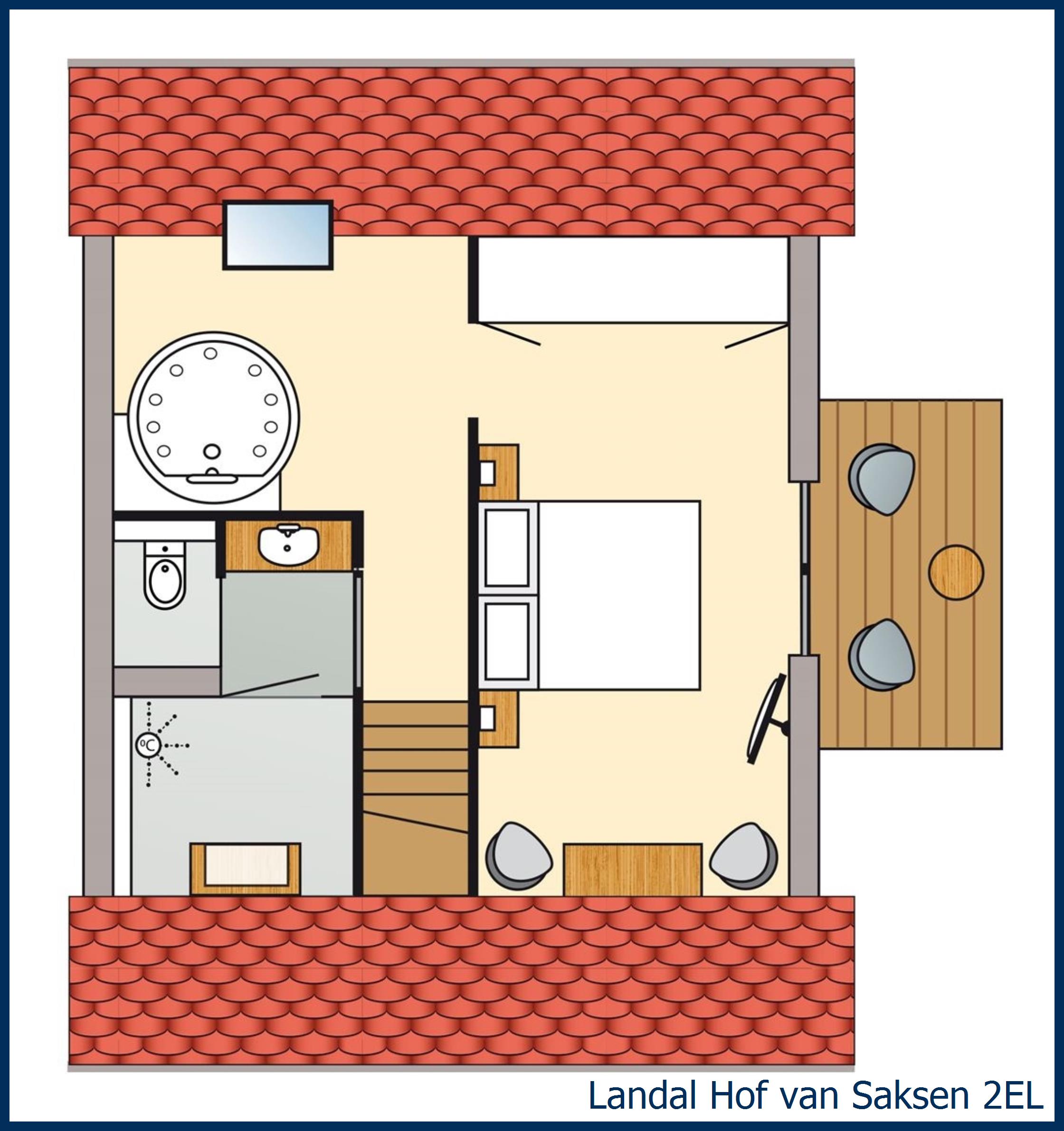 Love2stay farmhouse 2EL at Hof van Saksen