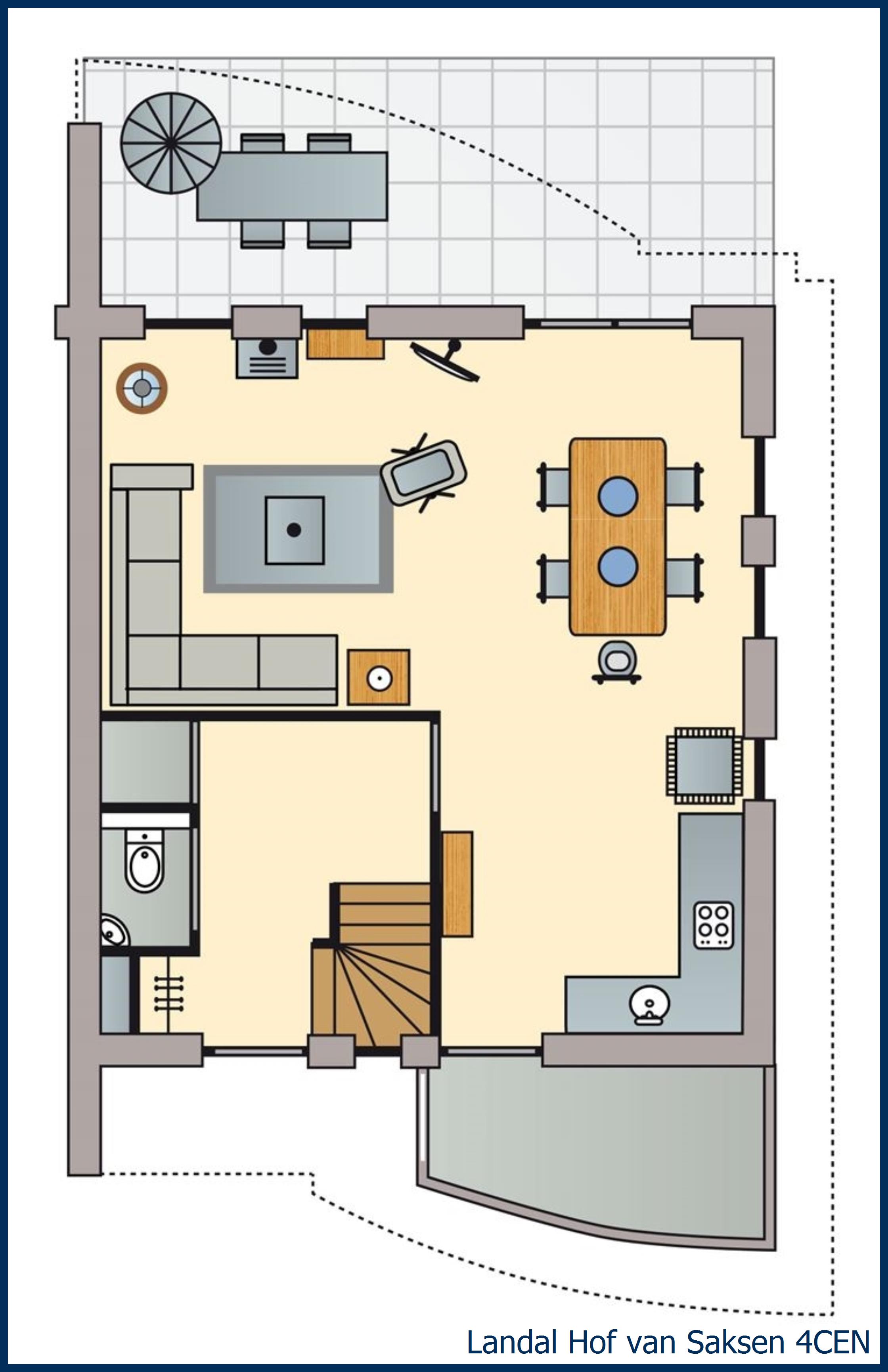 Newbornfarmhouse 4CEN at Hof van Saksen