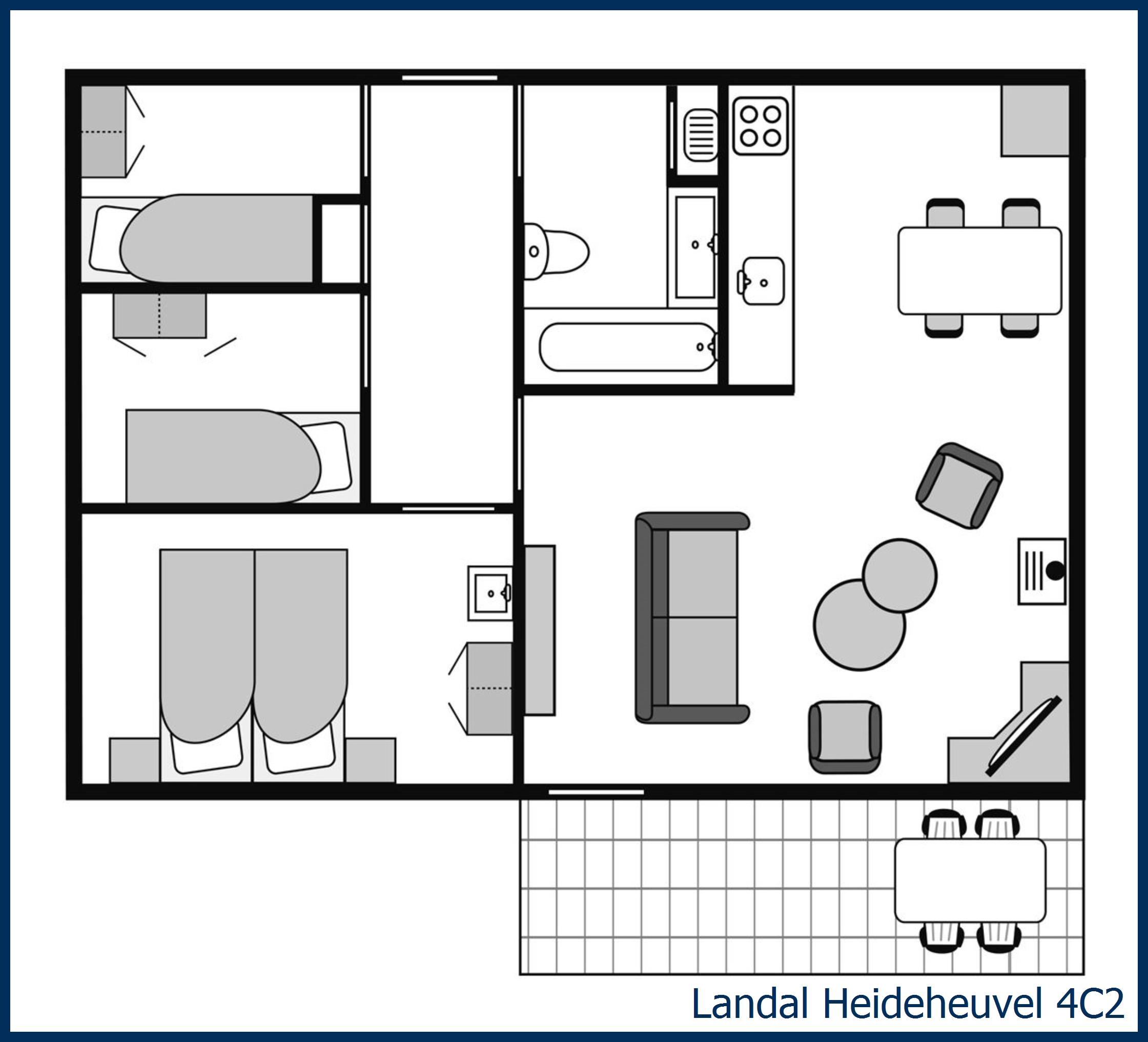 Bungalow 4C2 at Heideheuvel