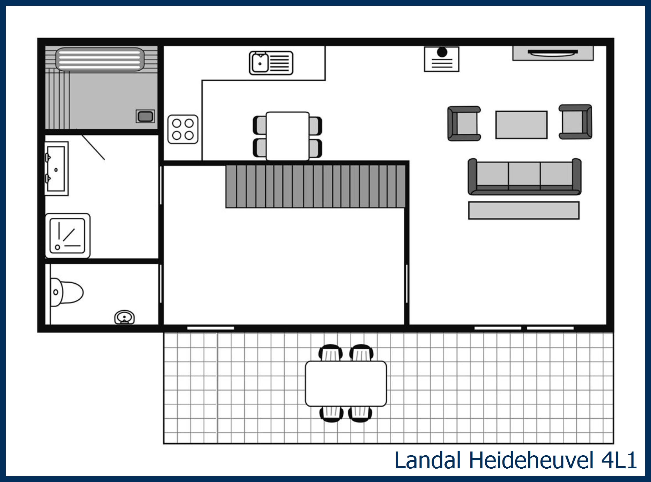 Bungalow 4l1 at Heideheuvel