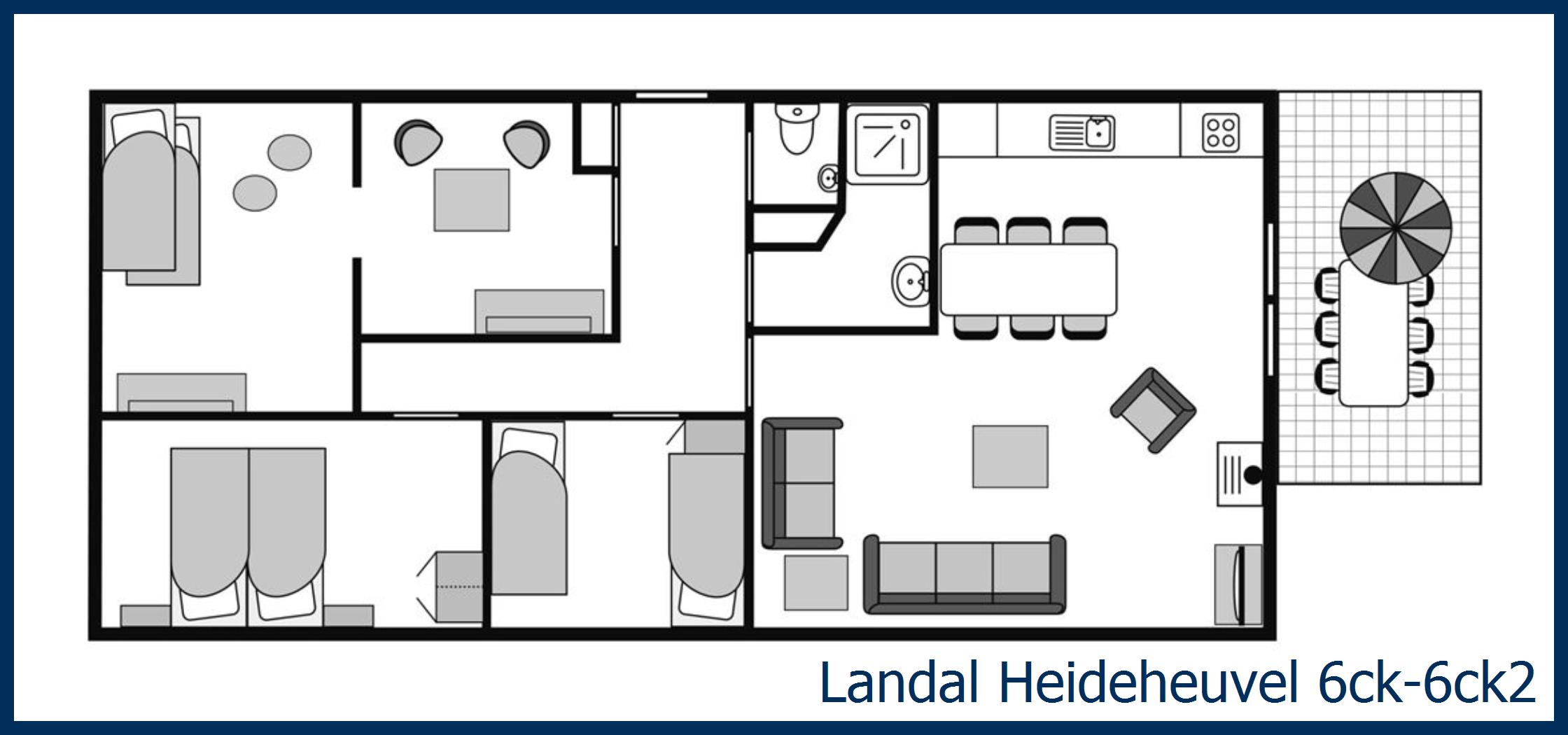 Childrens bungalow 6CK-6CK2 at Heideheuvel