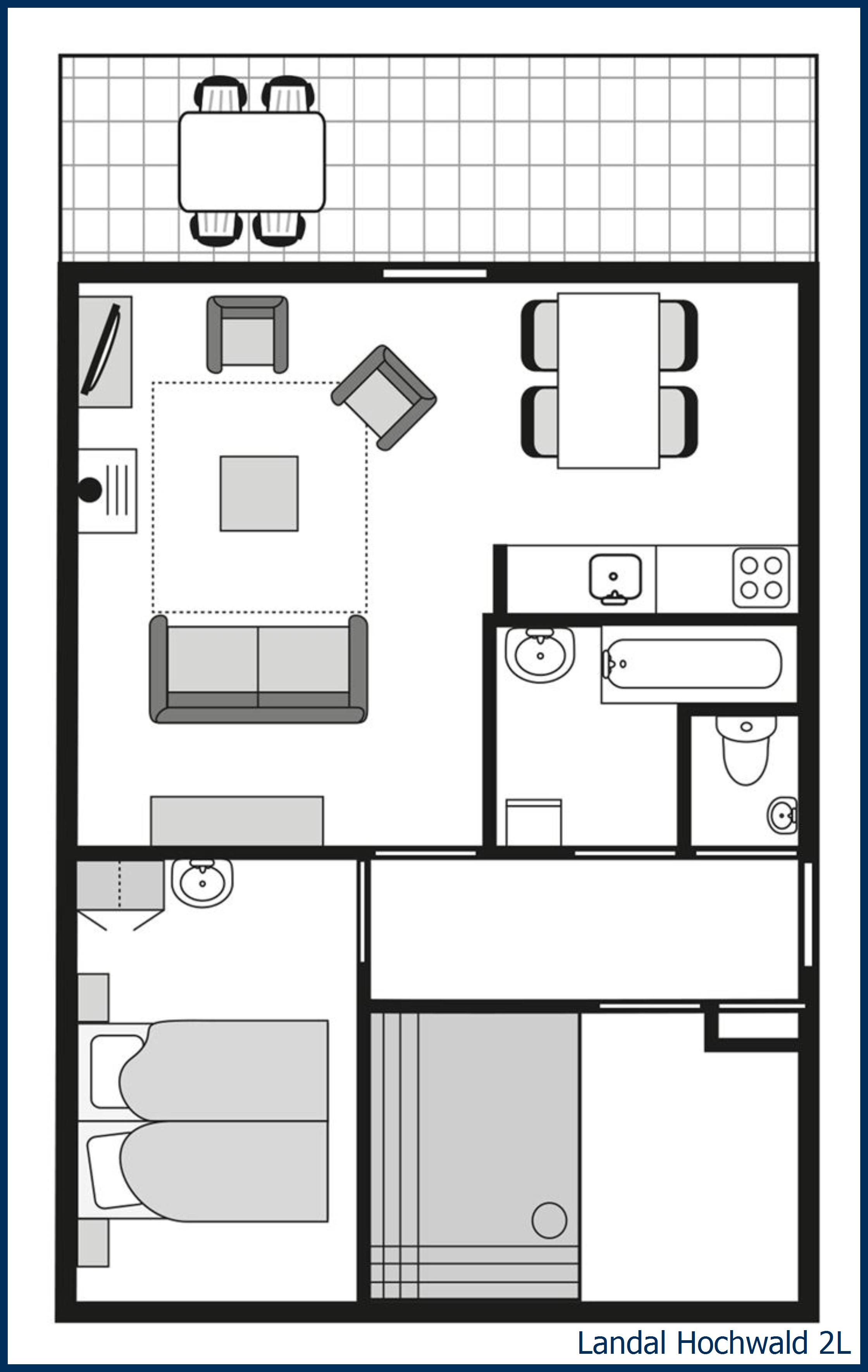 Bungalow 2L at Hochwald