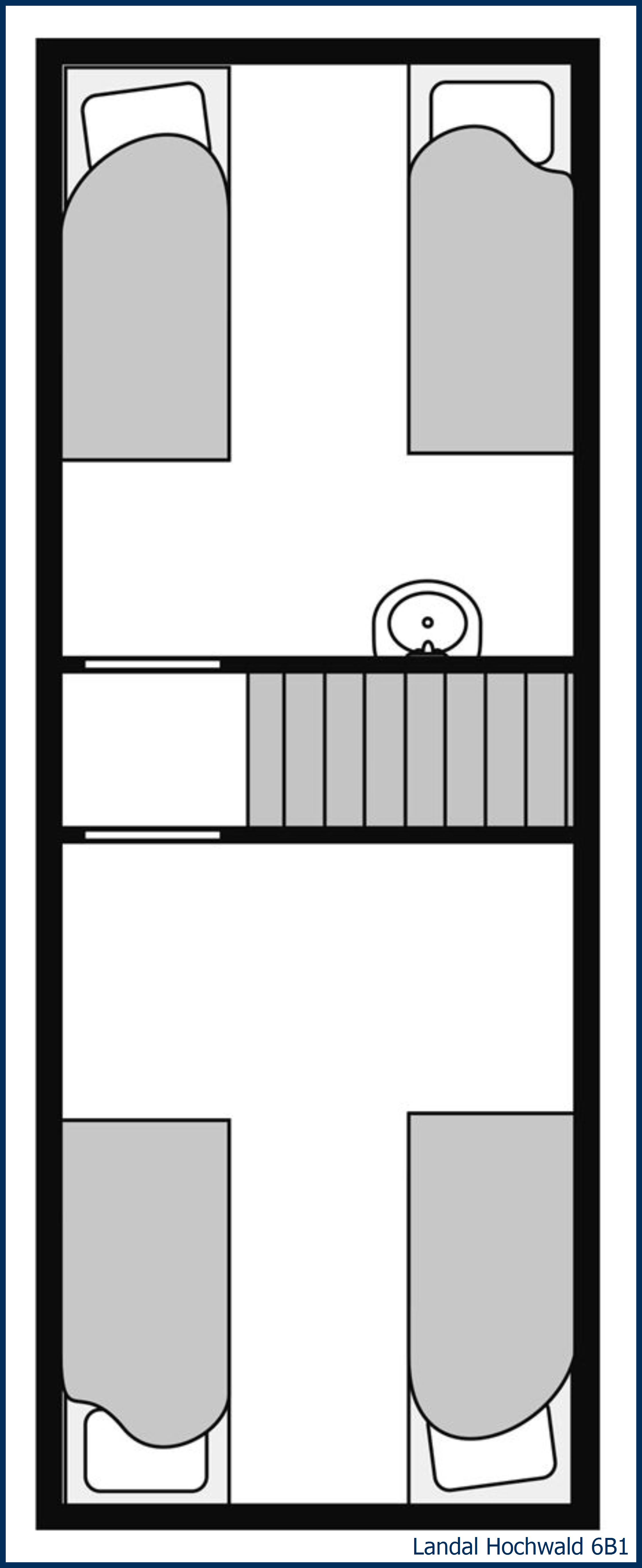 Bungalow 6B1 at Hochwald