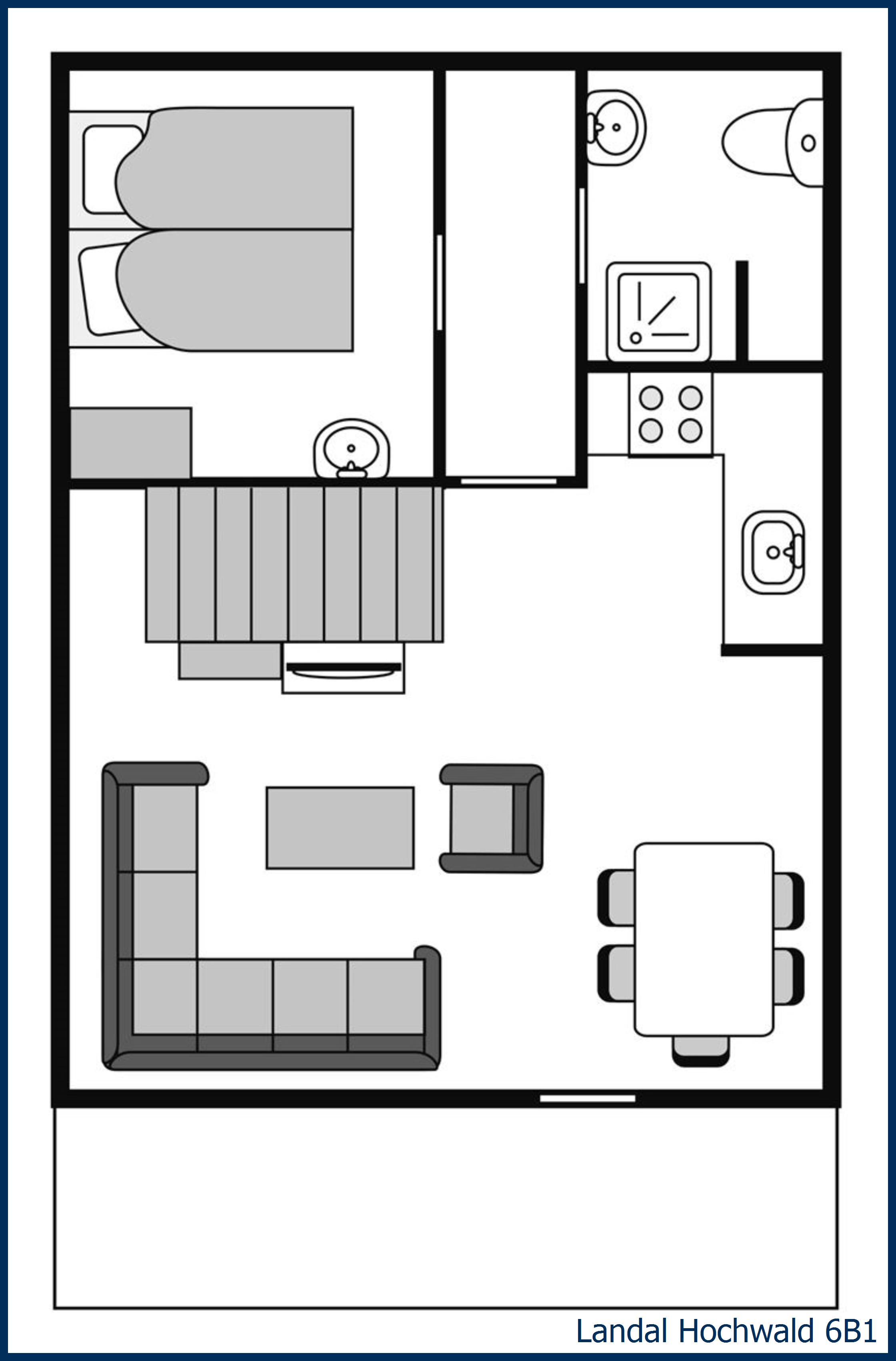 Bungalow 6B1 at Hochwald