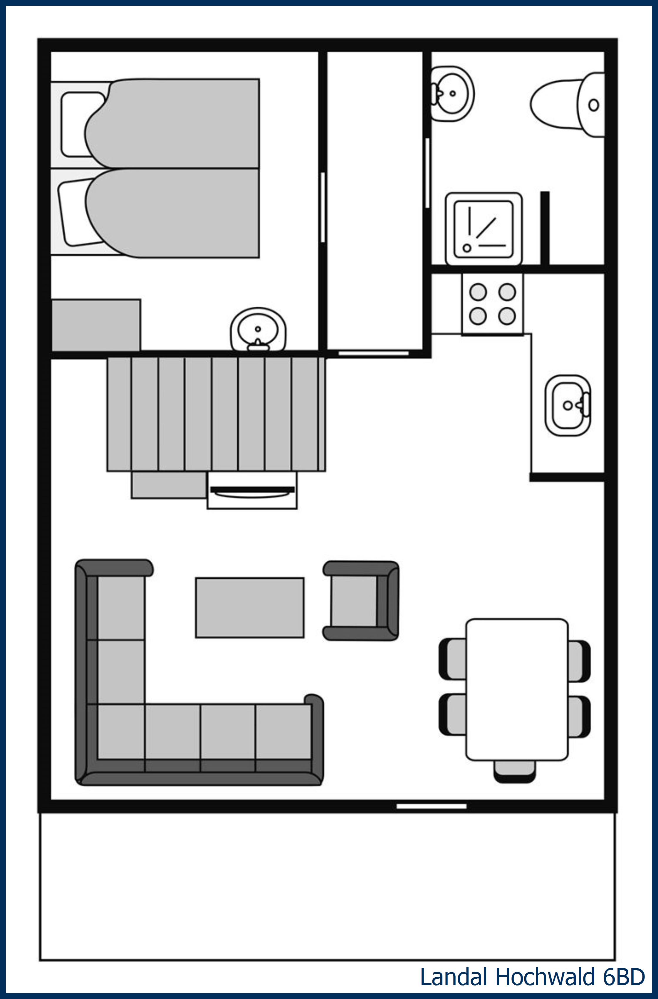 Dog bungalow 6BD at Hochwald