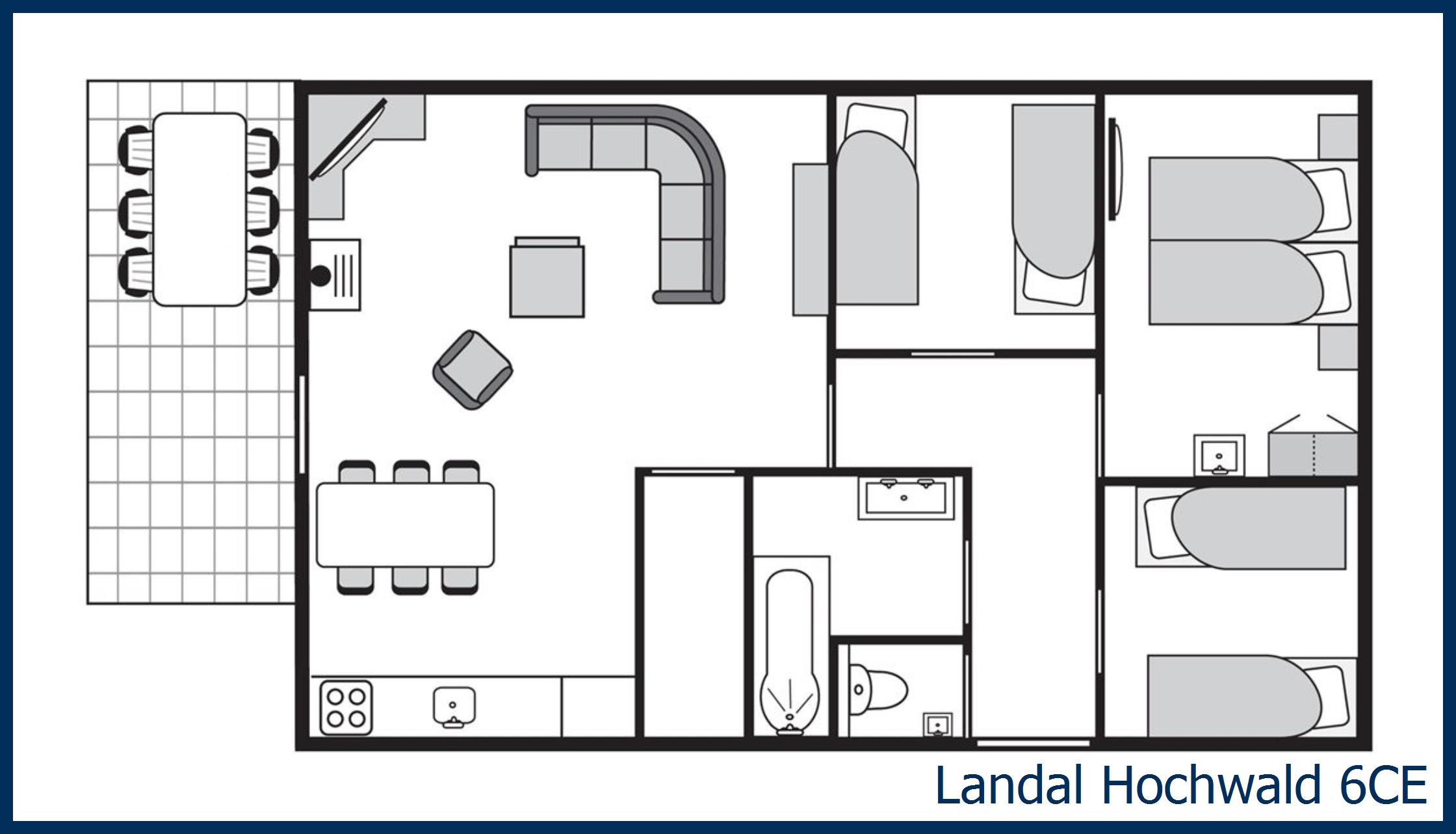 Bungalow 6CE at Hochwald