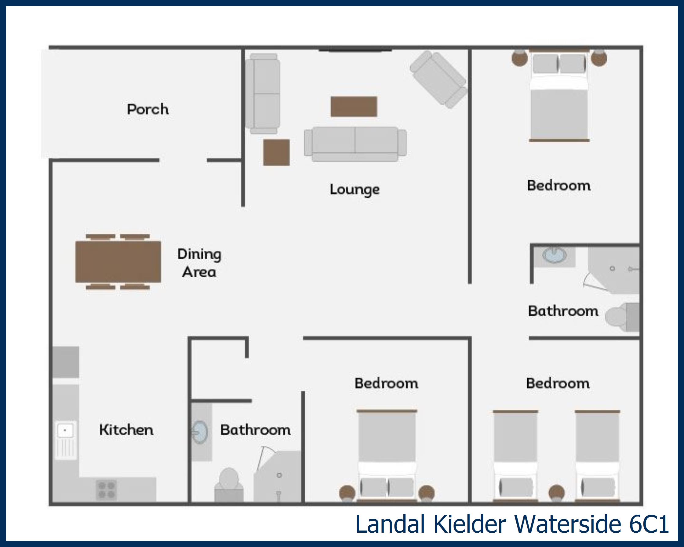 Chalet - Tynedale 6C1 at Kielder Waterside
