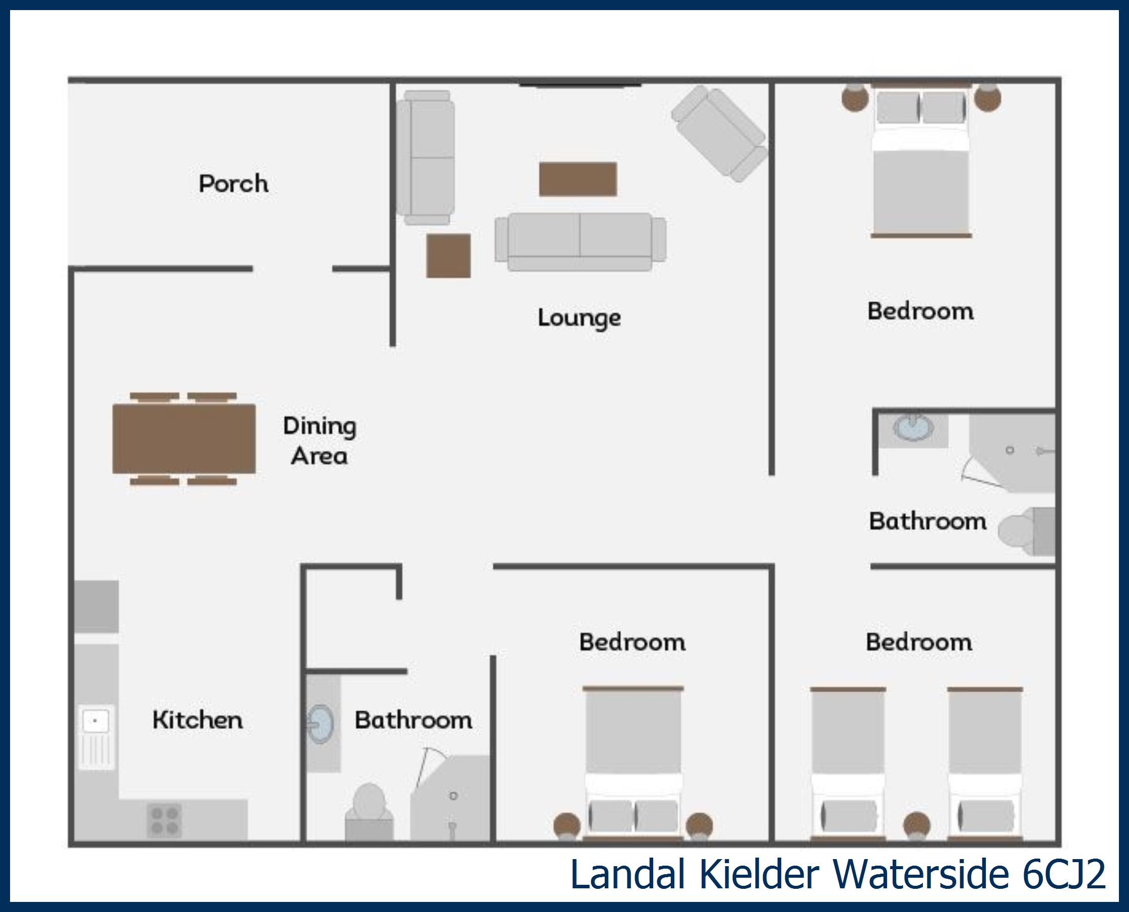 Chalet - Tynedale Spa 6CJ2 at Kielder Waterside