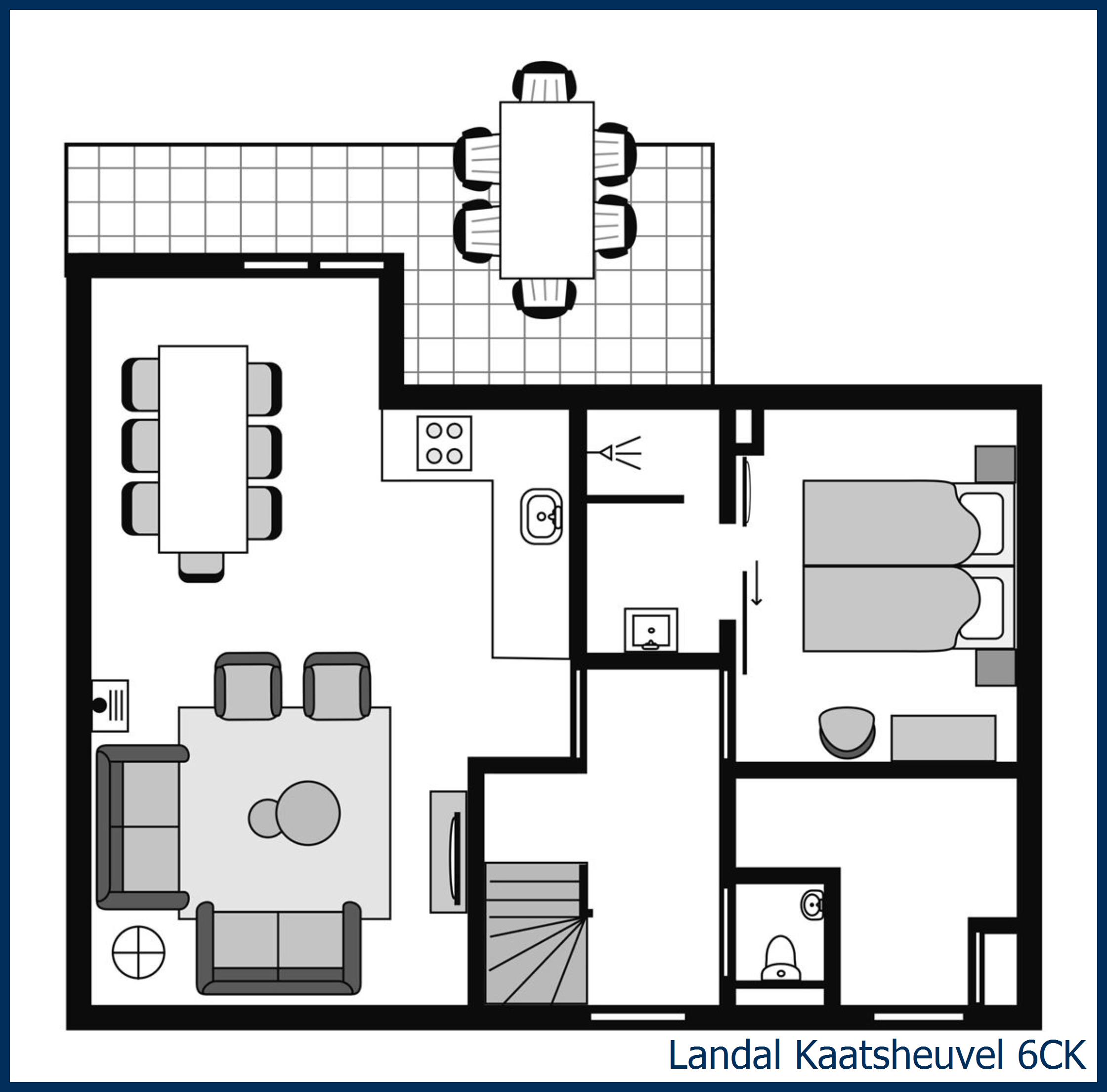 Childrens vacation home 6CK at Kaatsheuvel