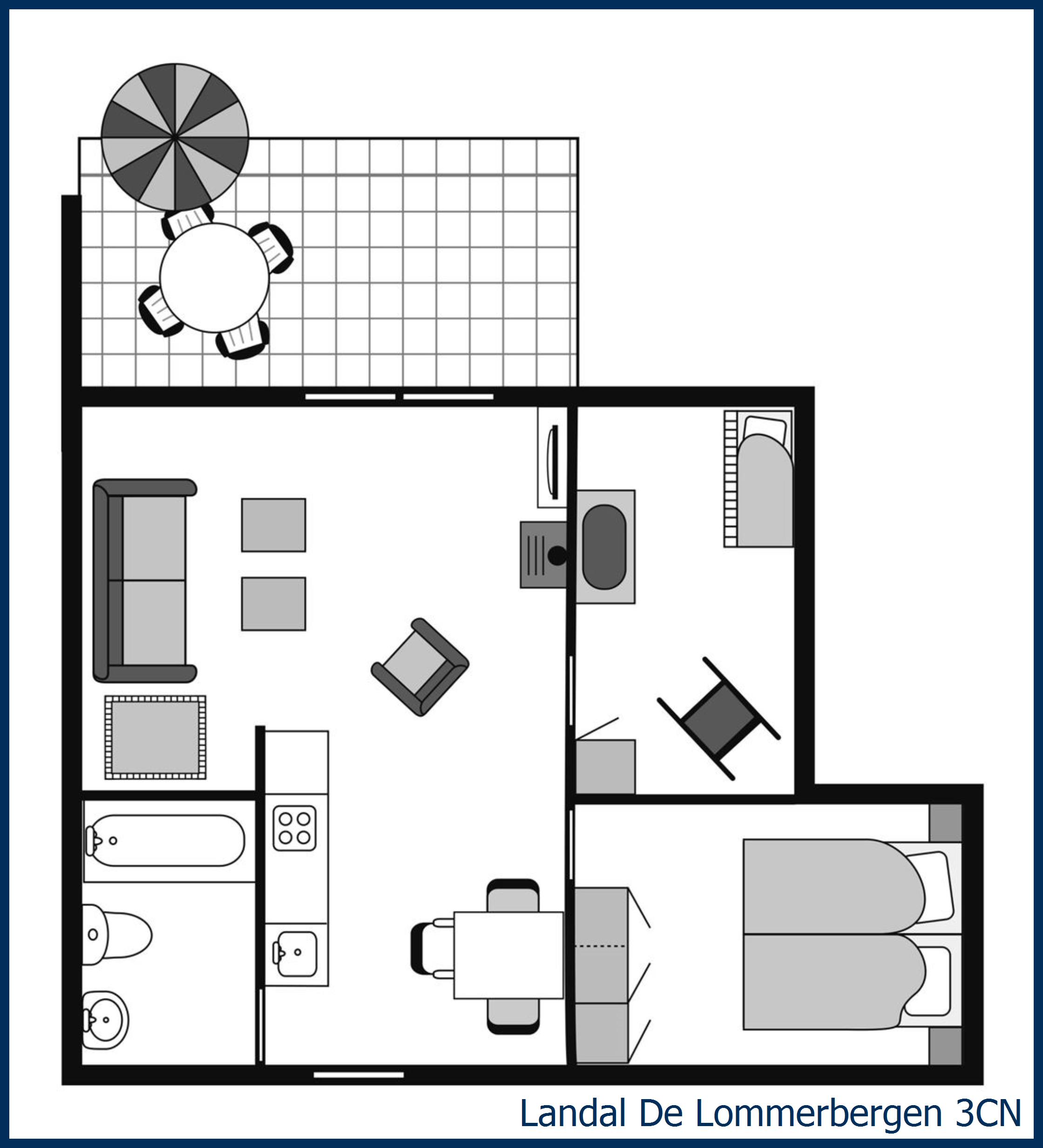Bungalow 3CN at De Lommerbergen