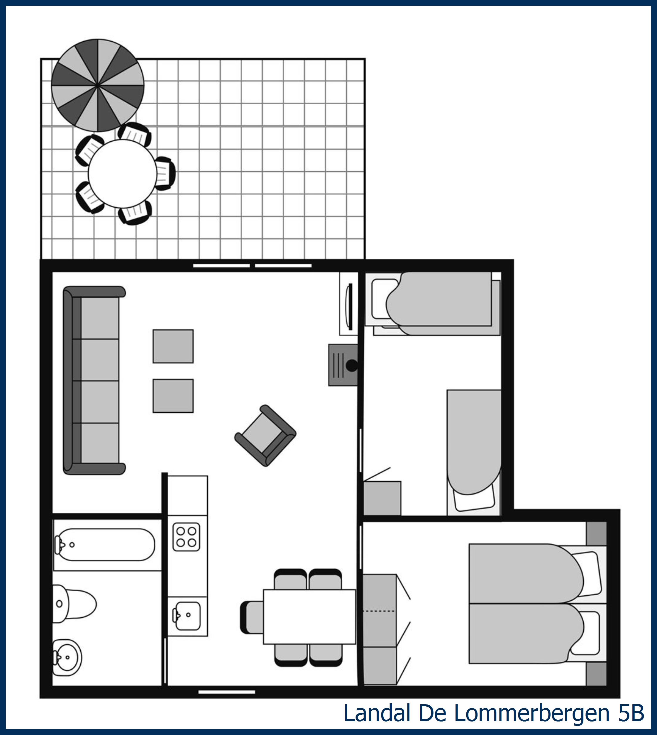 Bungalow 5B at De Lommerbergen