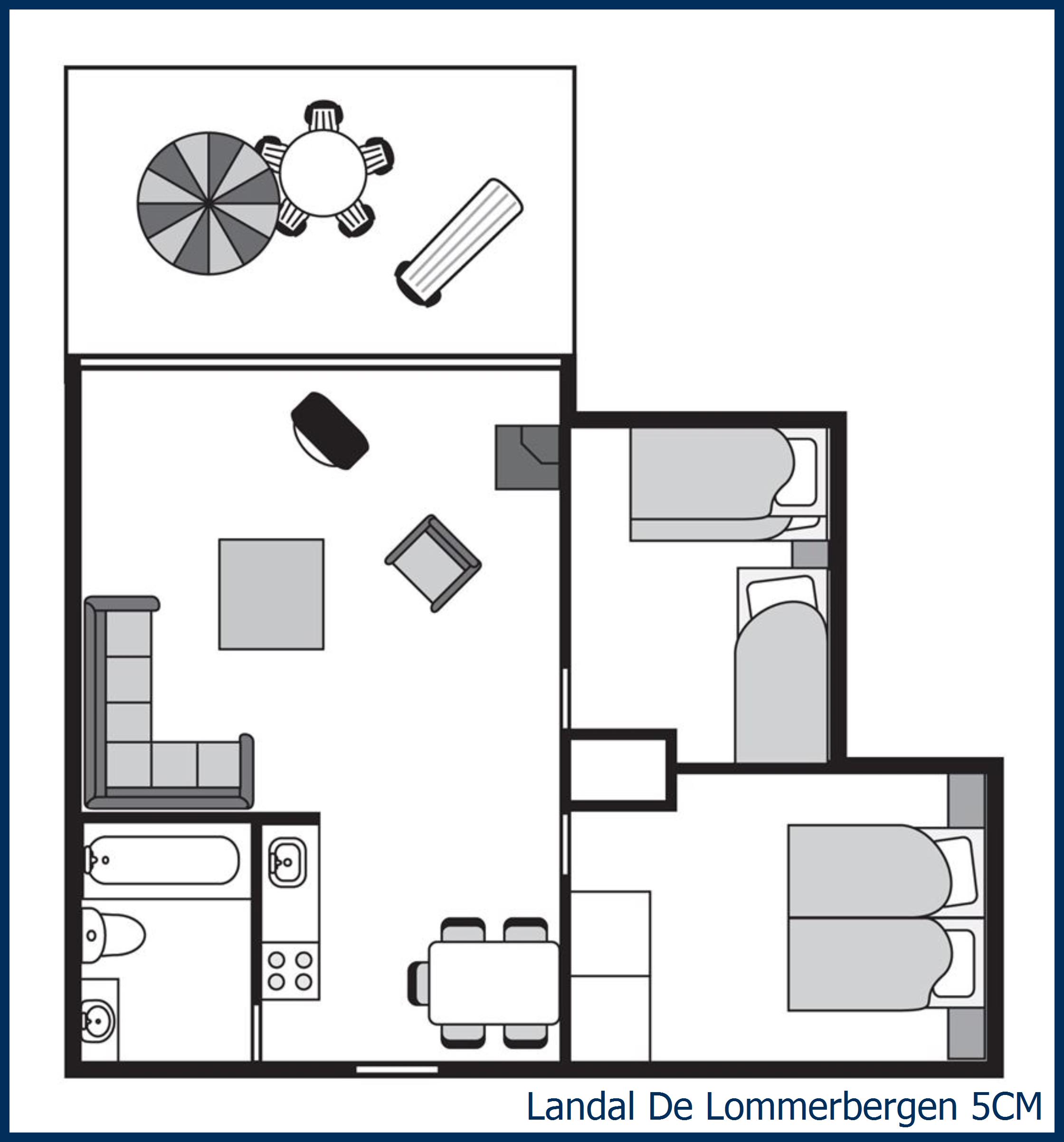 Bungalow 5CM at De Lommerbergen