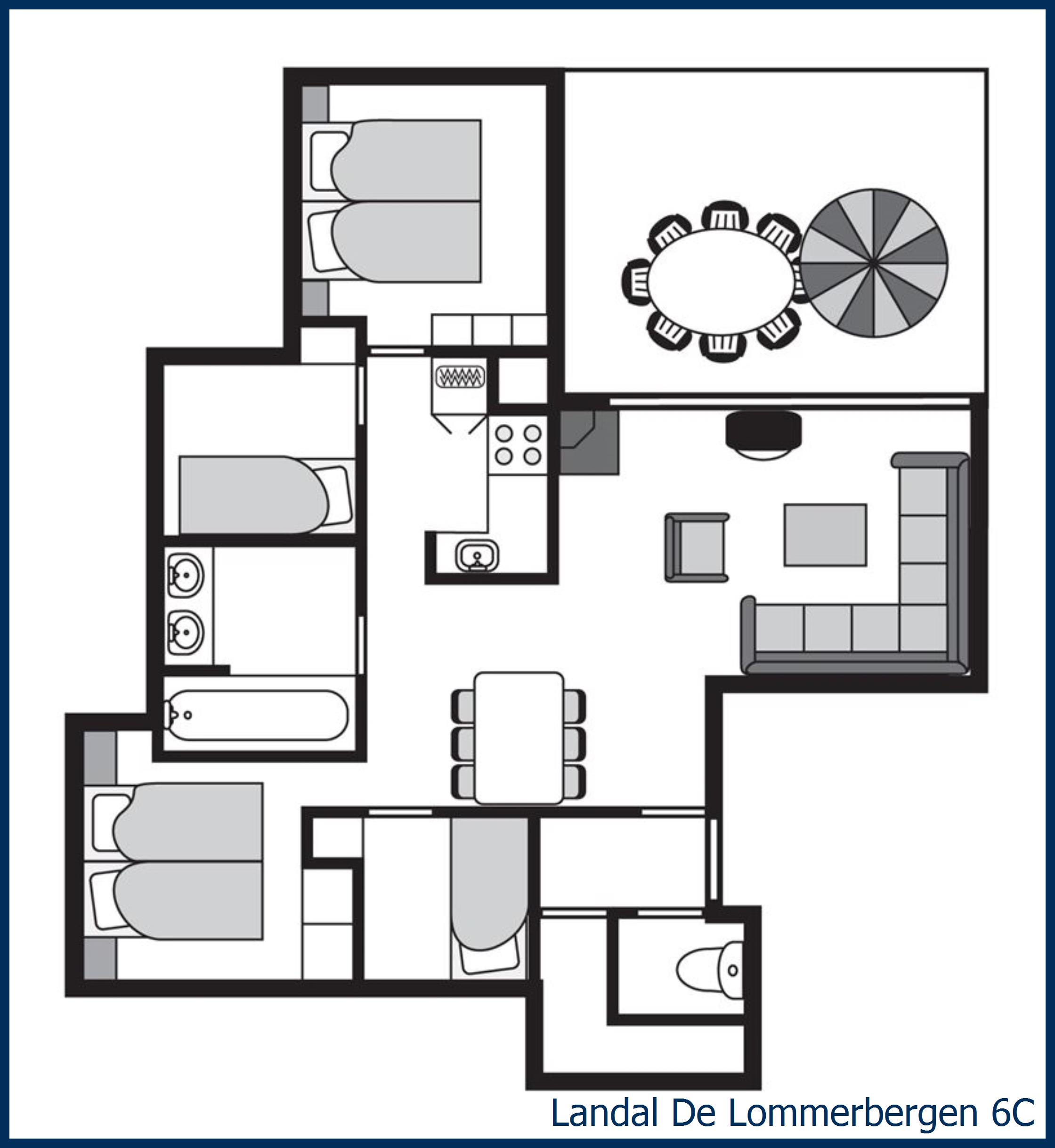 Bungalow 6C at De Lommerbergen