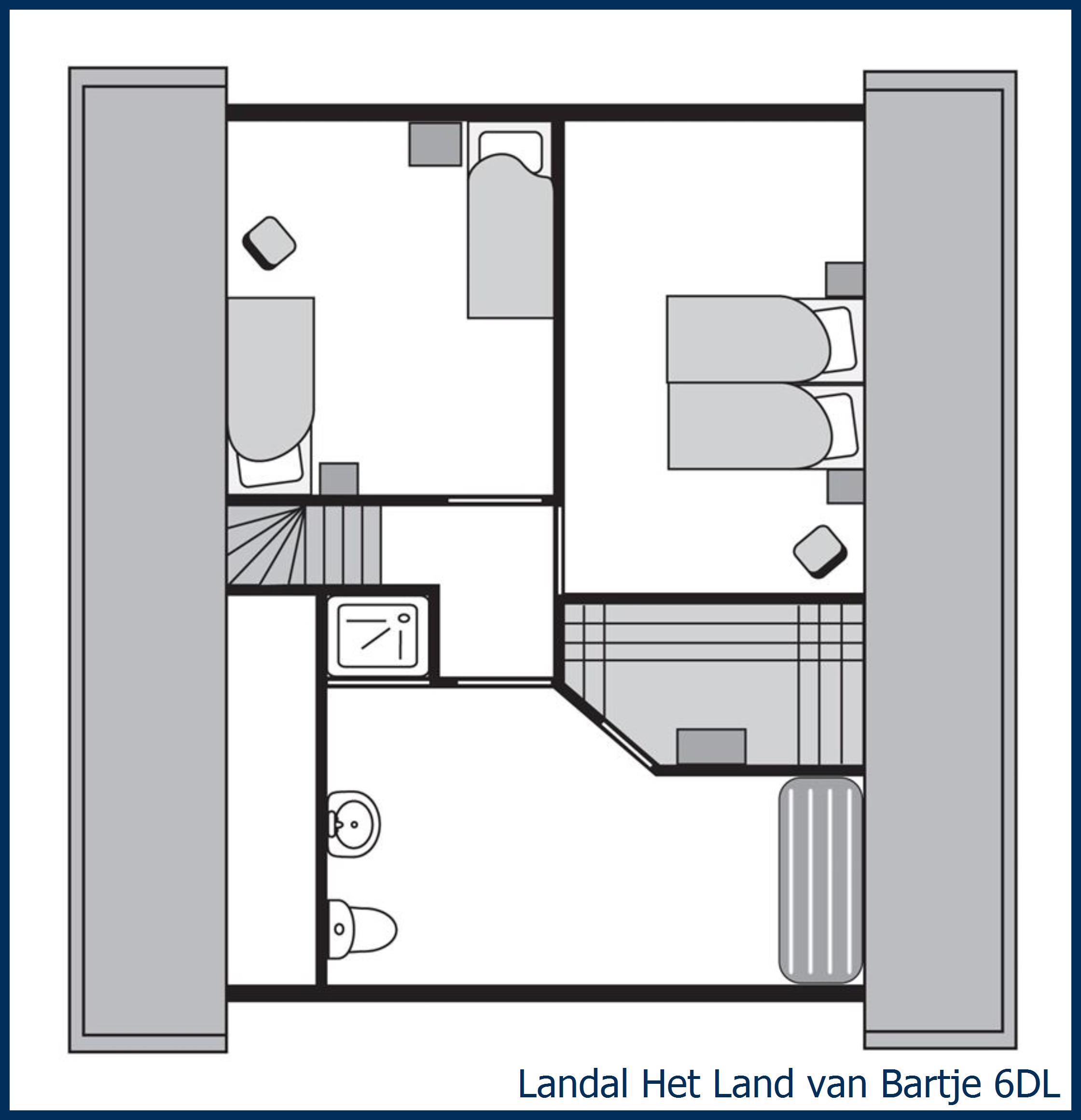 Farmhouse residence 6DL at Het Land van Bartje