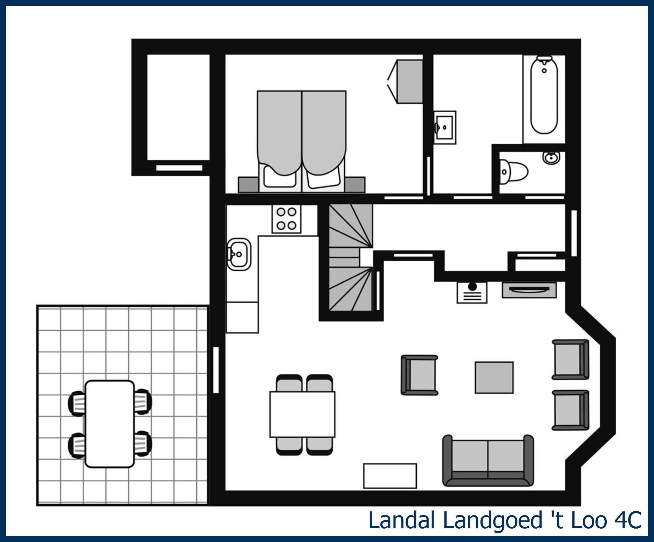 Bungalow 4C at 't Loo