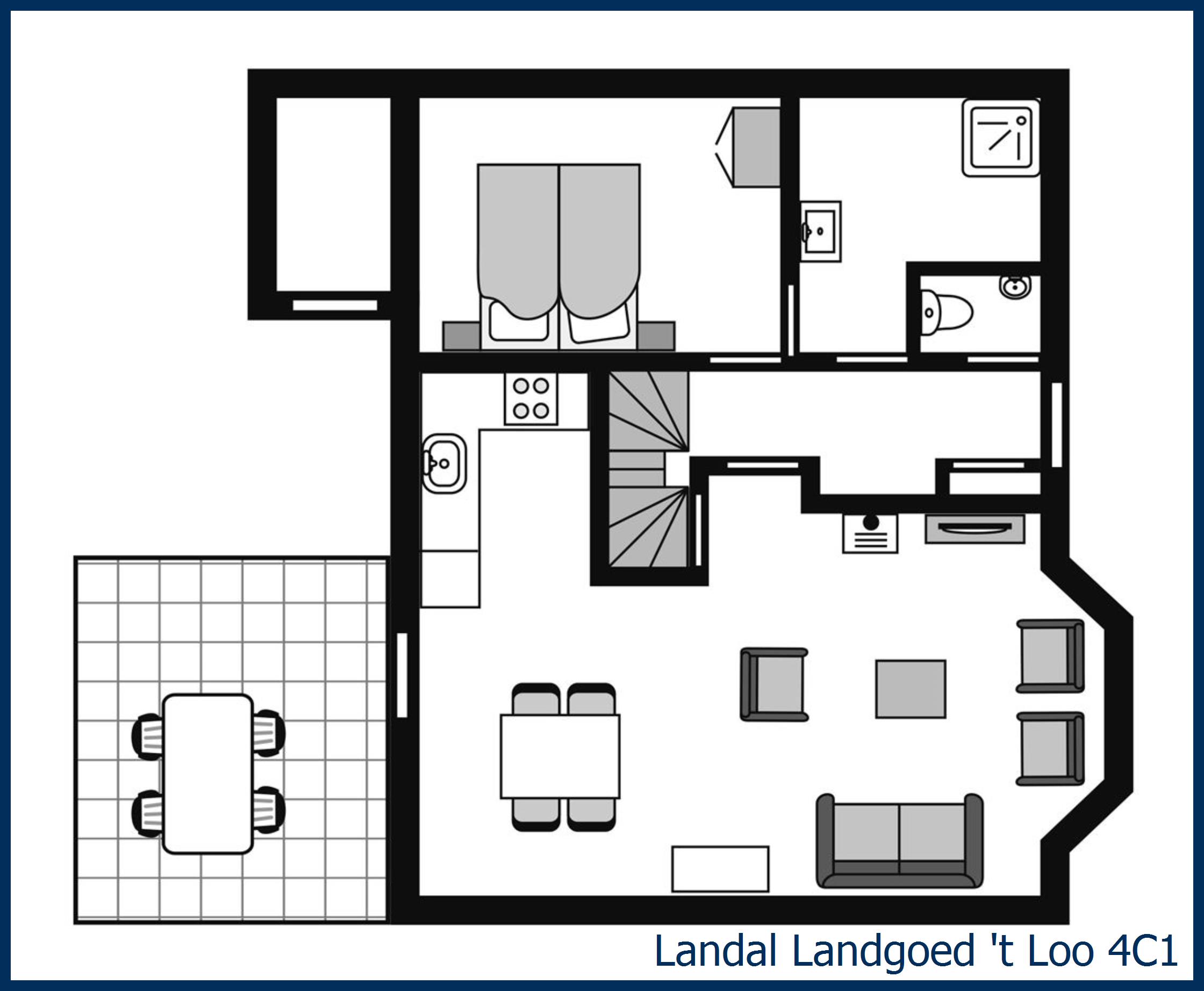 Bungalow 4C1 at 't Loo