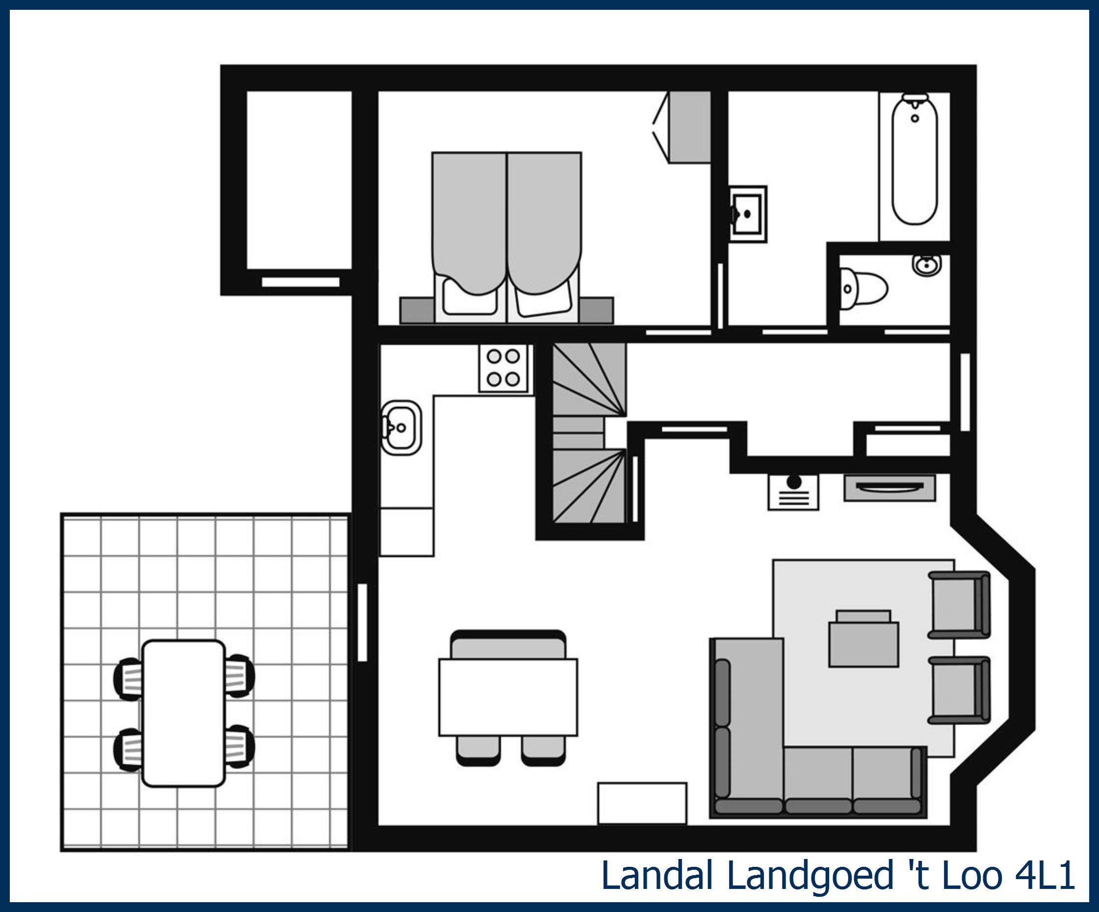 Bungalow 4L1 at 't Loo