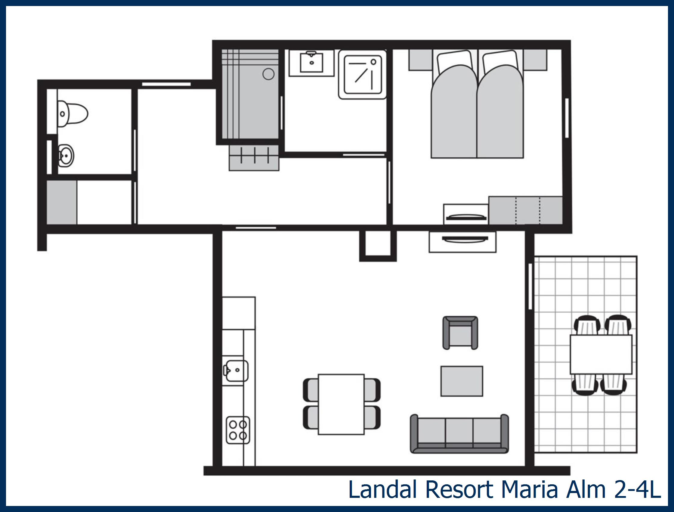 Apartment 2-4L at Resort Maria Alm