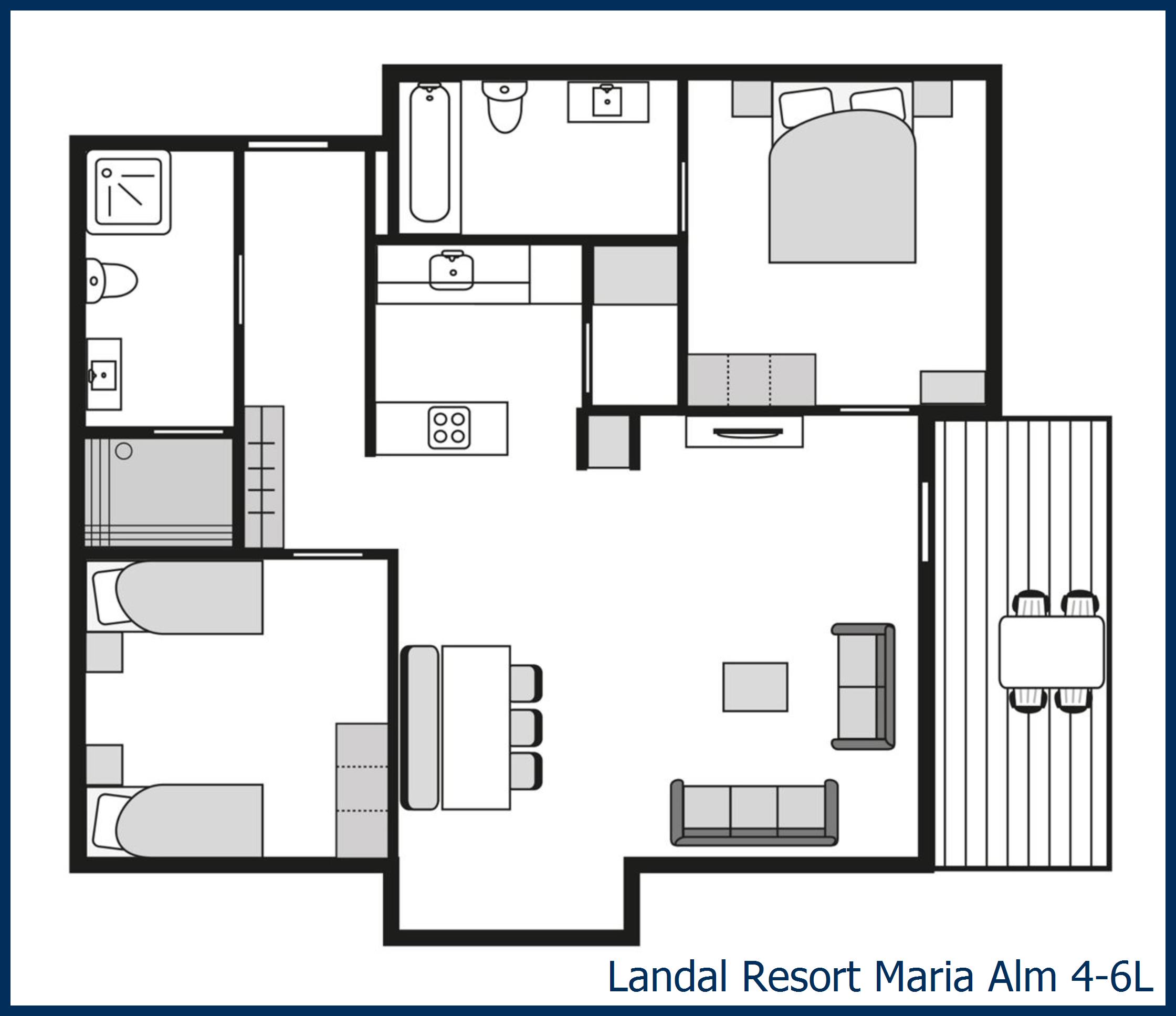 Apartment 4-6L at Resort Maria Alm