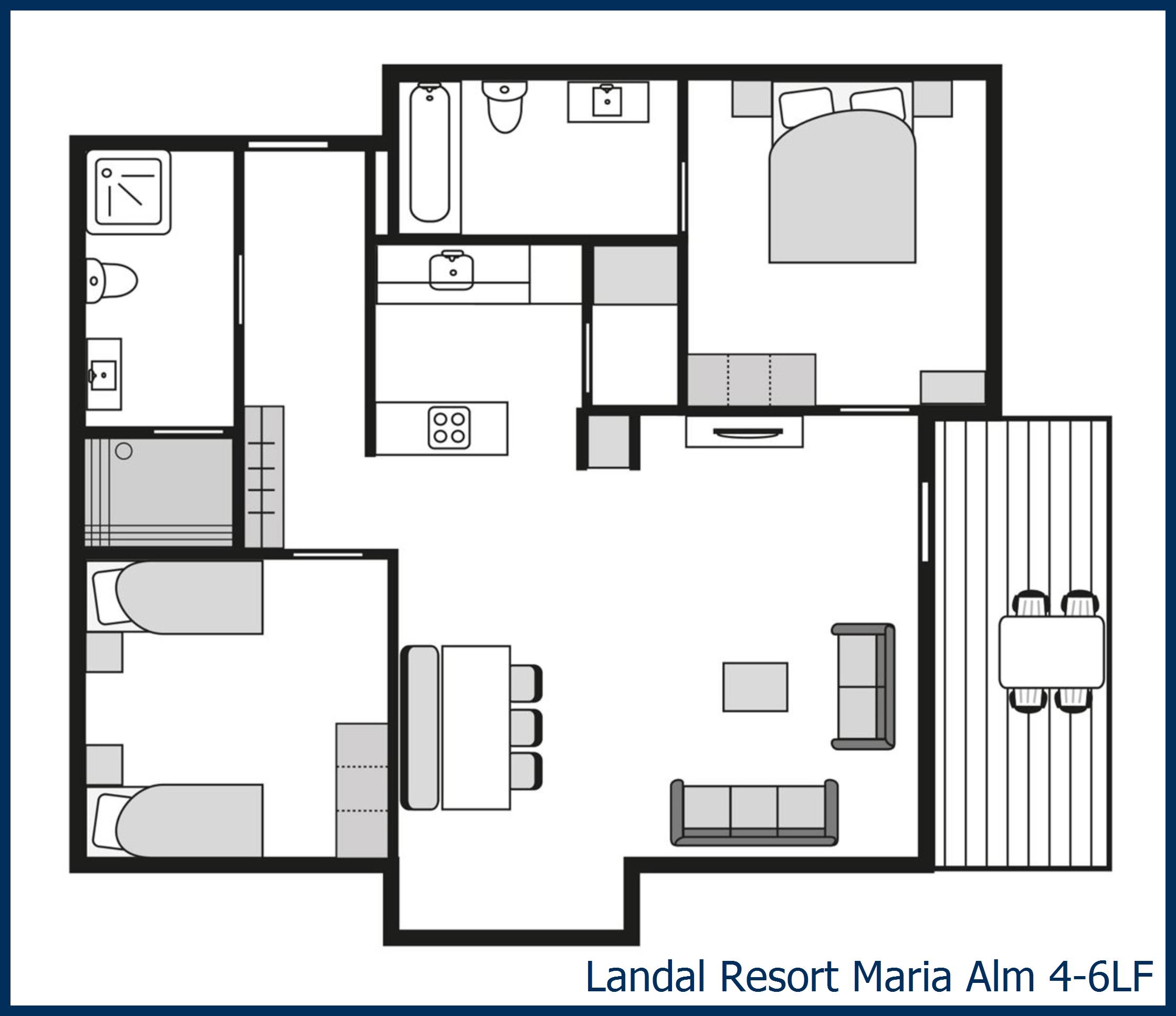 Apartment 4-6LF at Resort Maria Alm