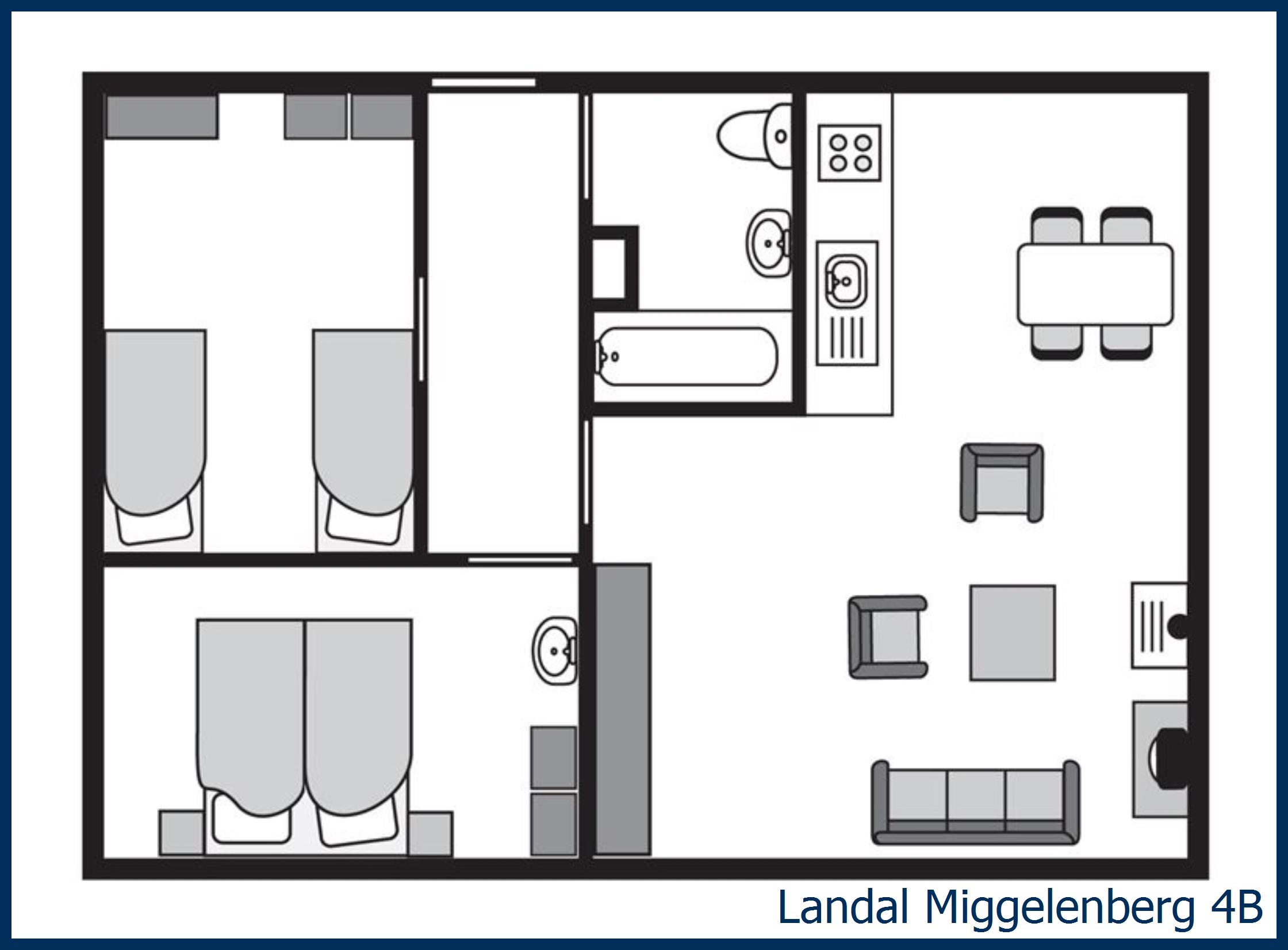 Bungalow 4B at Miggelenberg