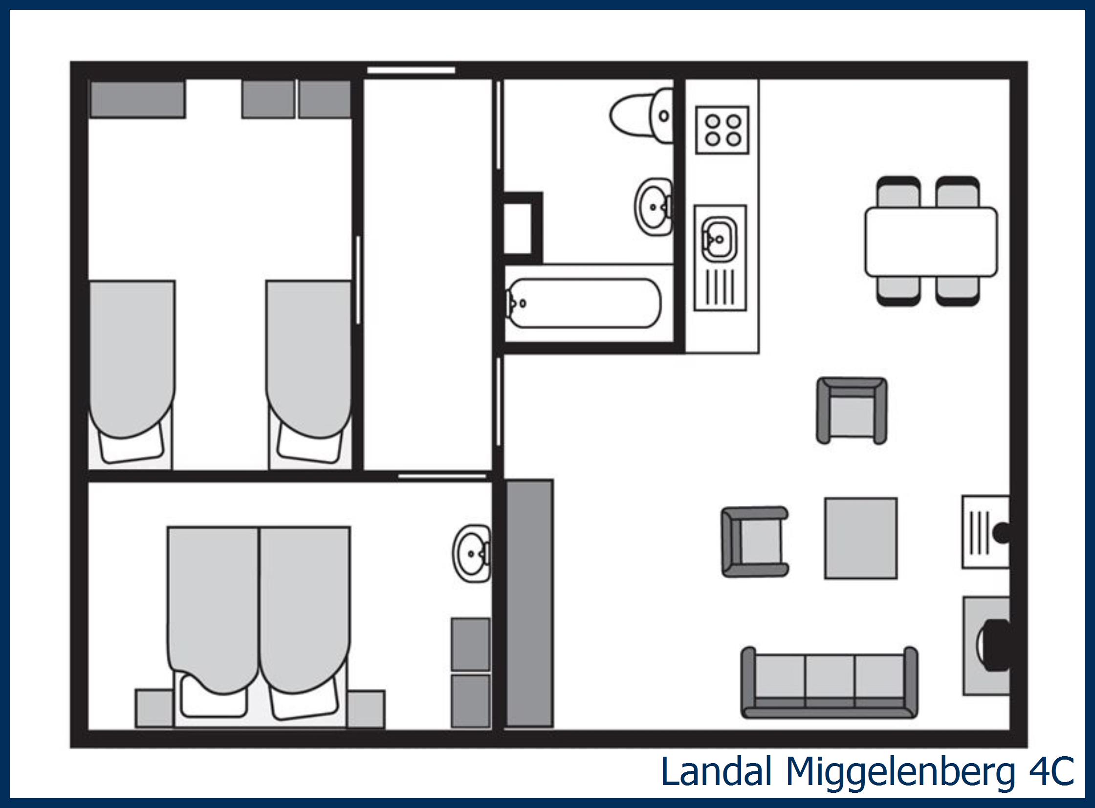 Bungalow 4C at Miggelenberg