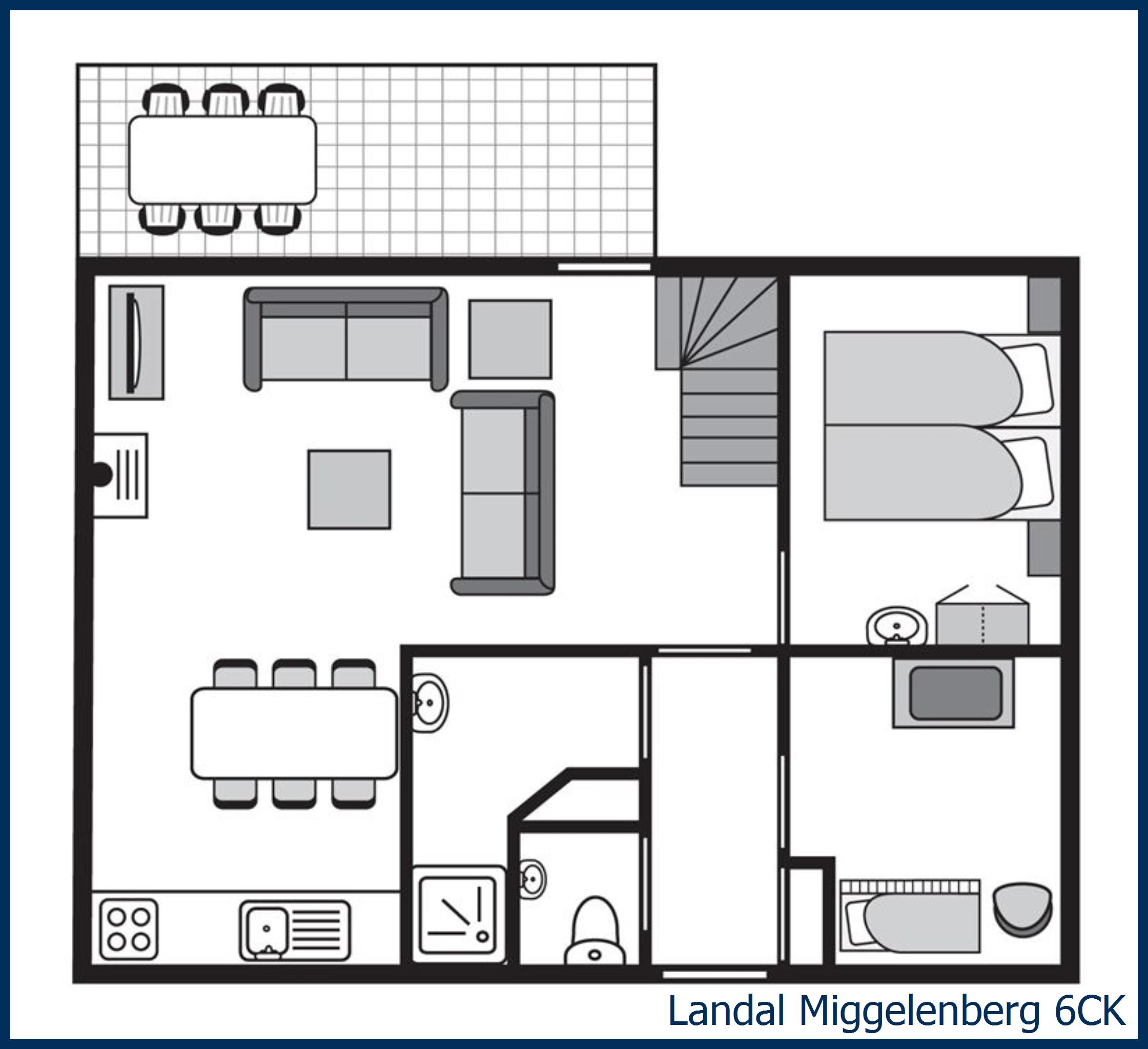 Childrens bungalow 6CK at Miggelenberg