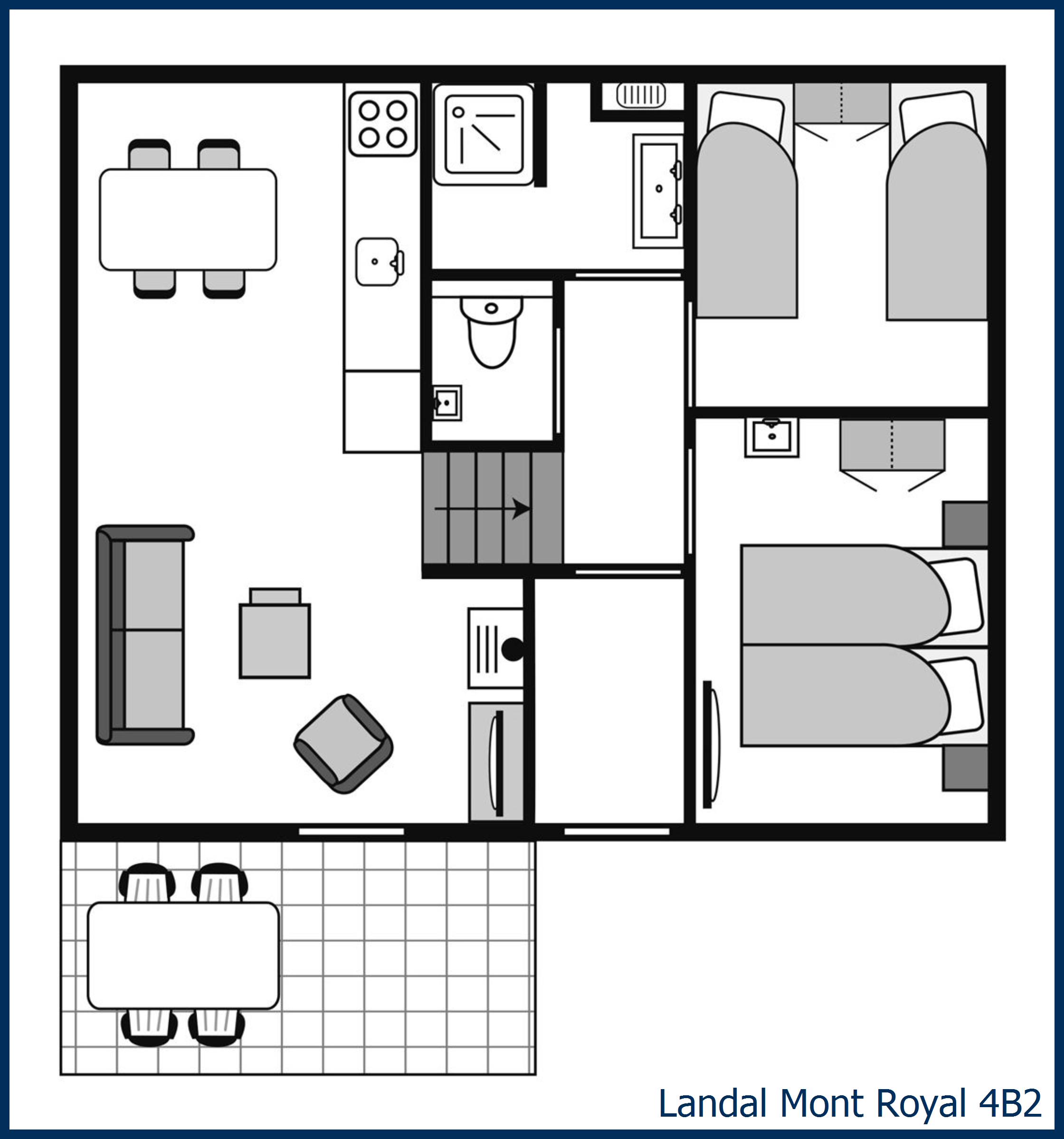 Bungalow 4B2 at Mont Royal