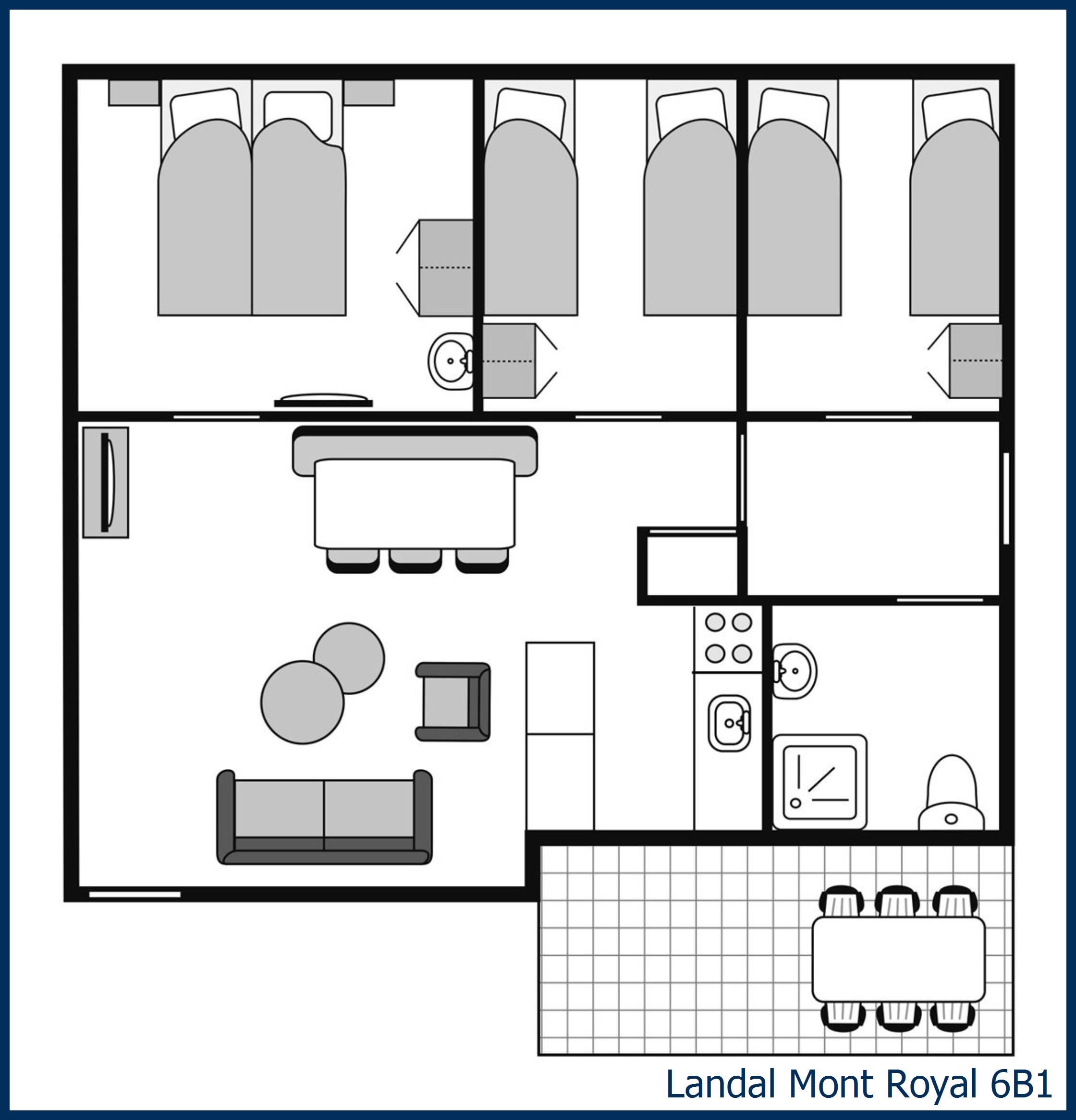 Bungalow 6B1 at Mont Royal