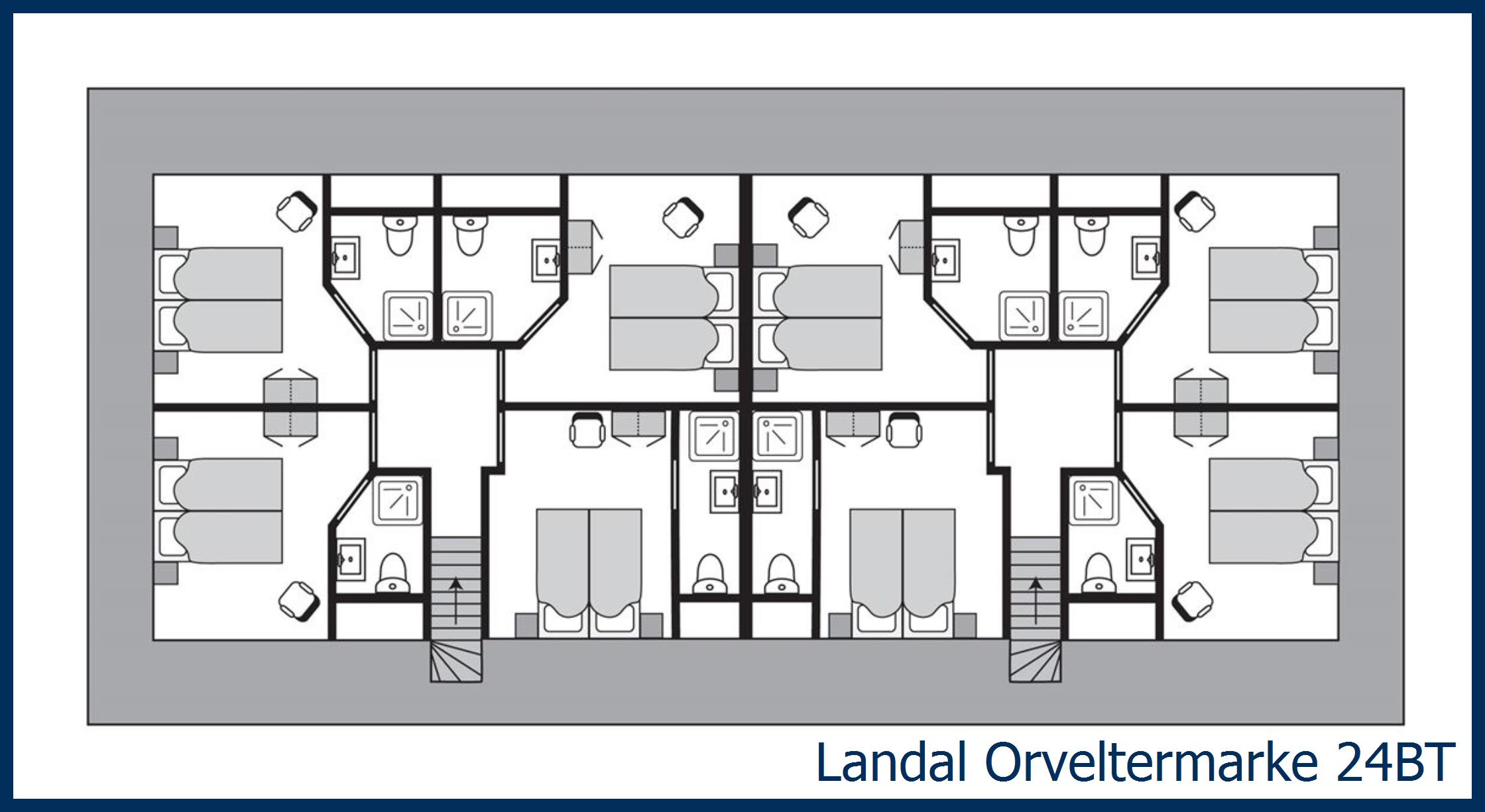 Bungalow - Accessible+ 24BT at Orveltermarke