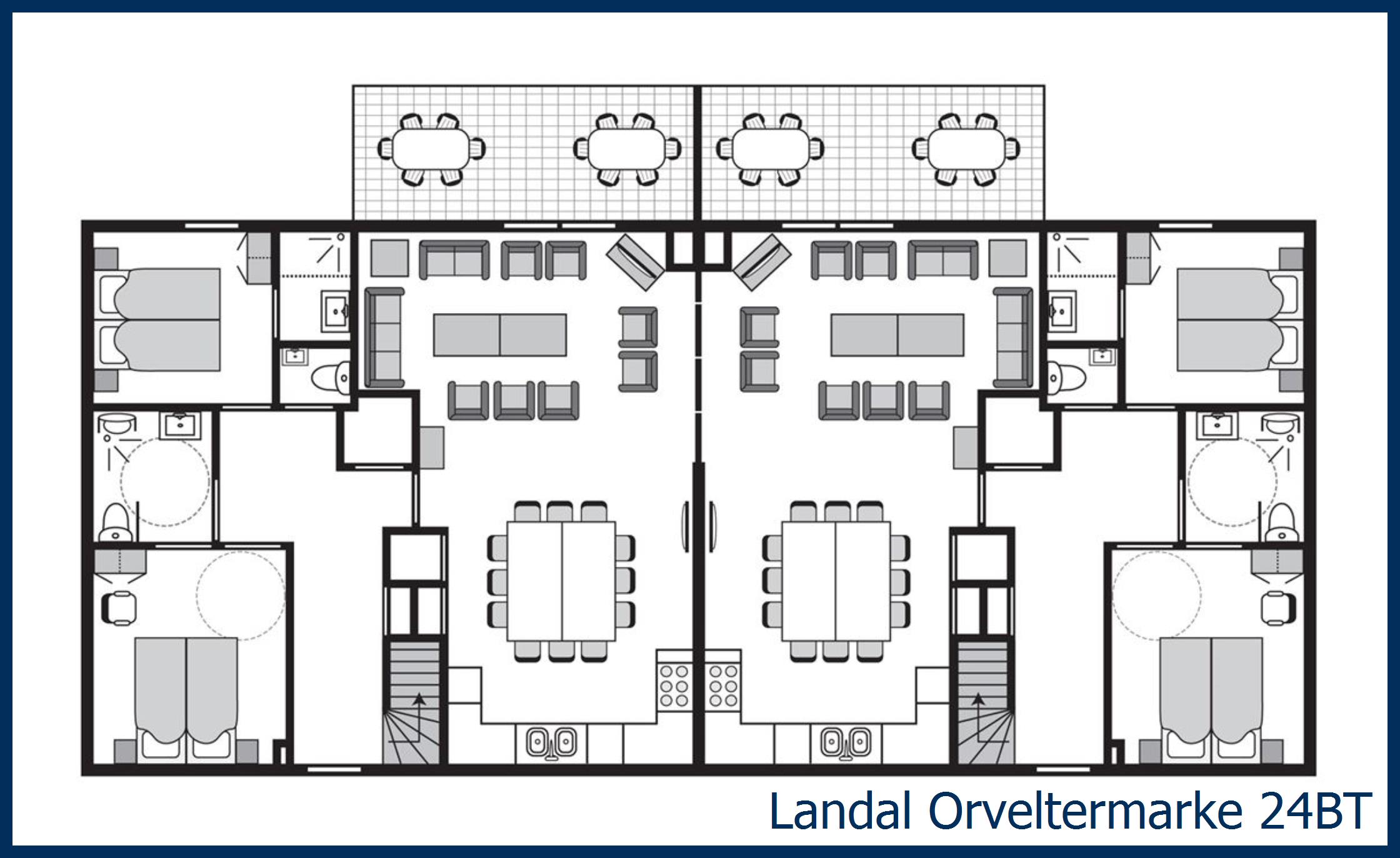 Bungalow - Accessible+ 24BT at Orveltermarke