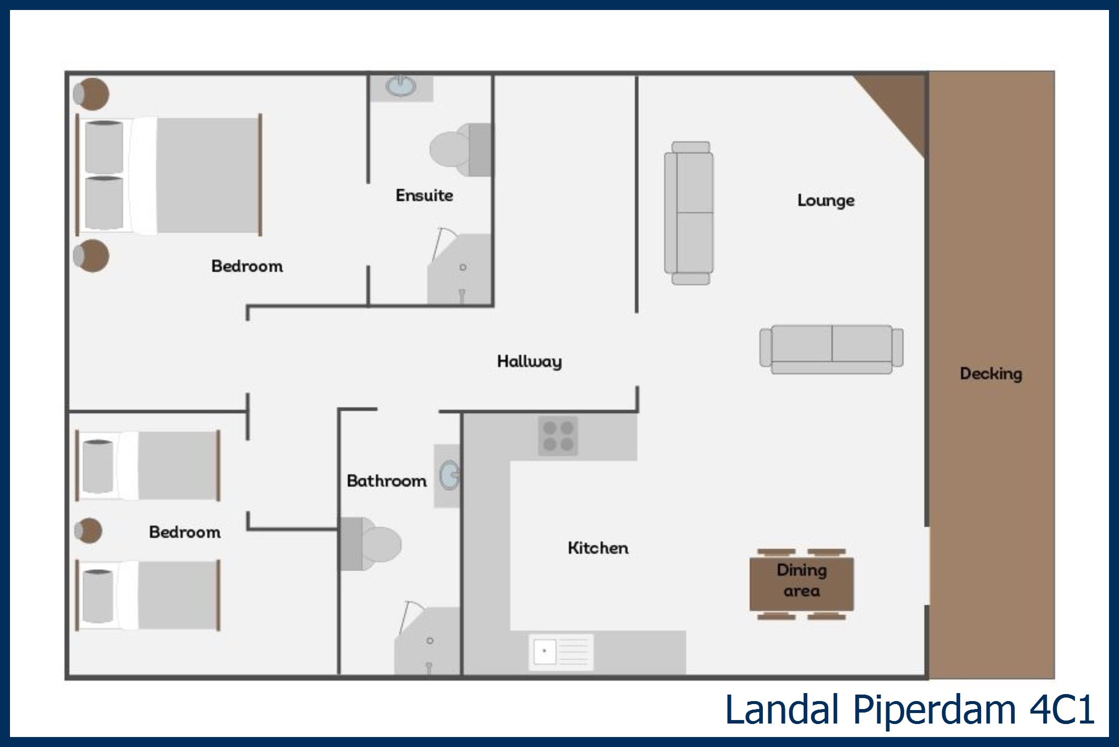 Chalet - Barnard Lodge 4C1 at Piperdam