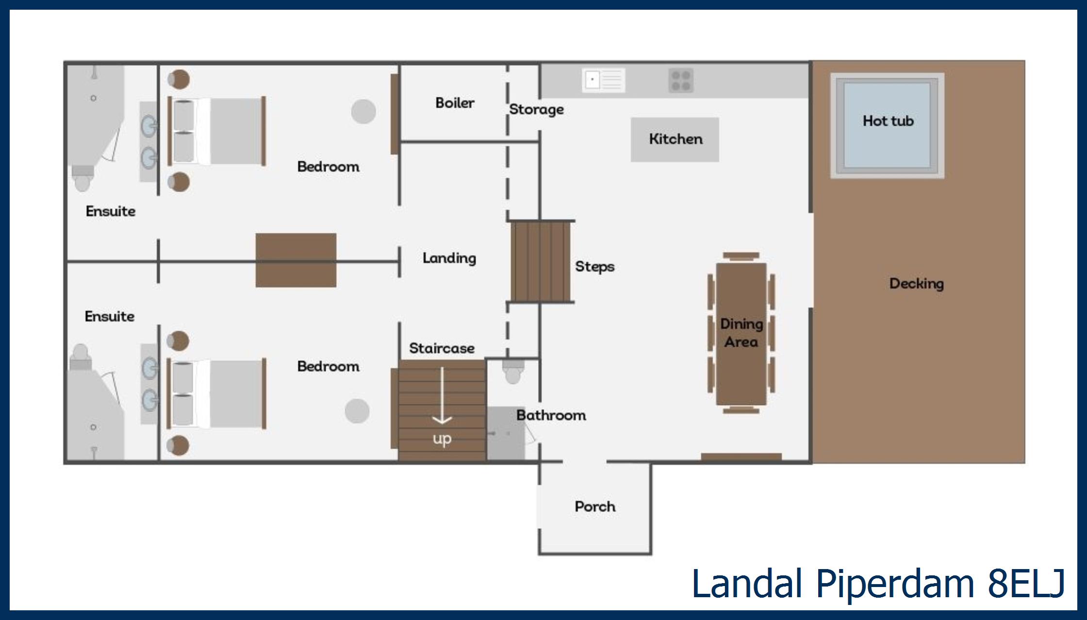 Chalet - Lochside Premier Spa 8ELJ at Piperdam