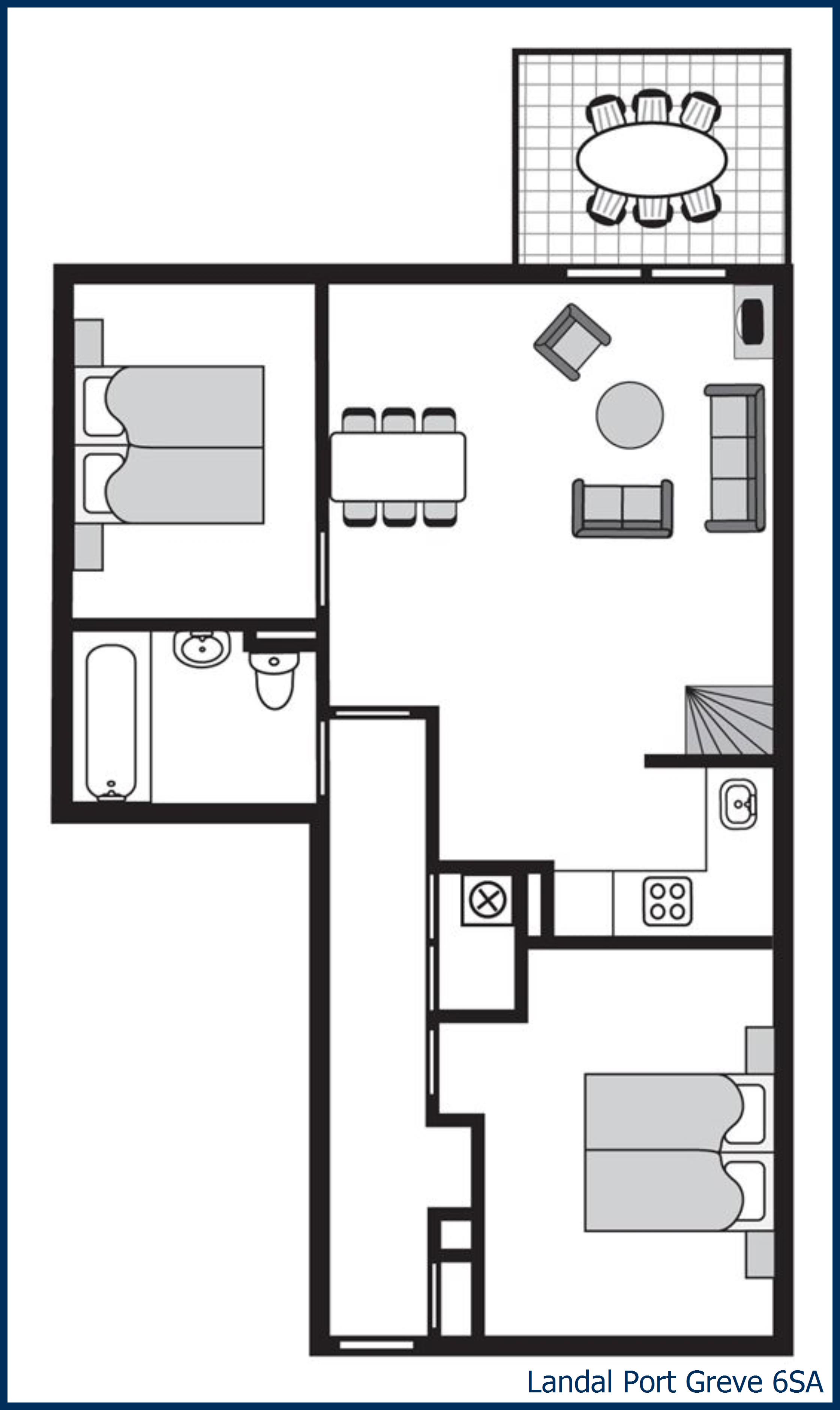 Apartment 6SA at Port Greve