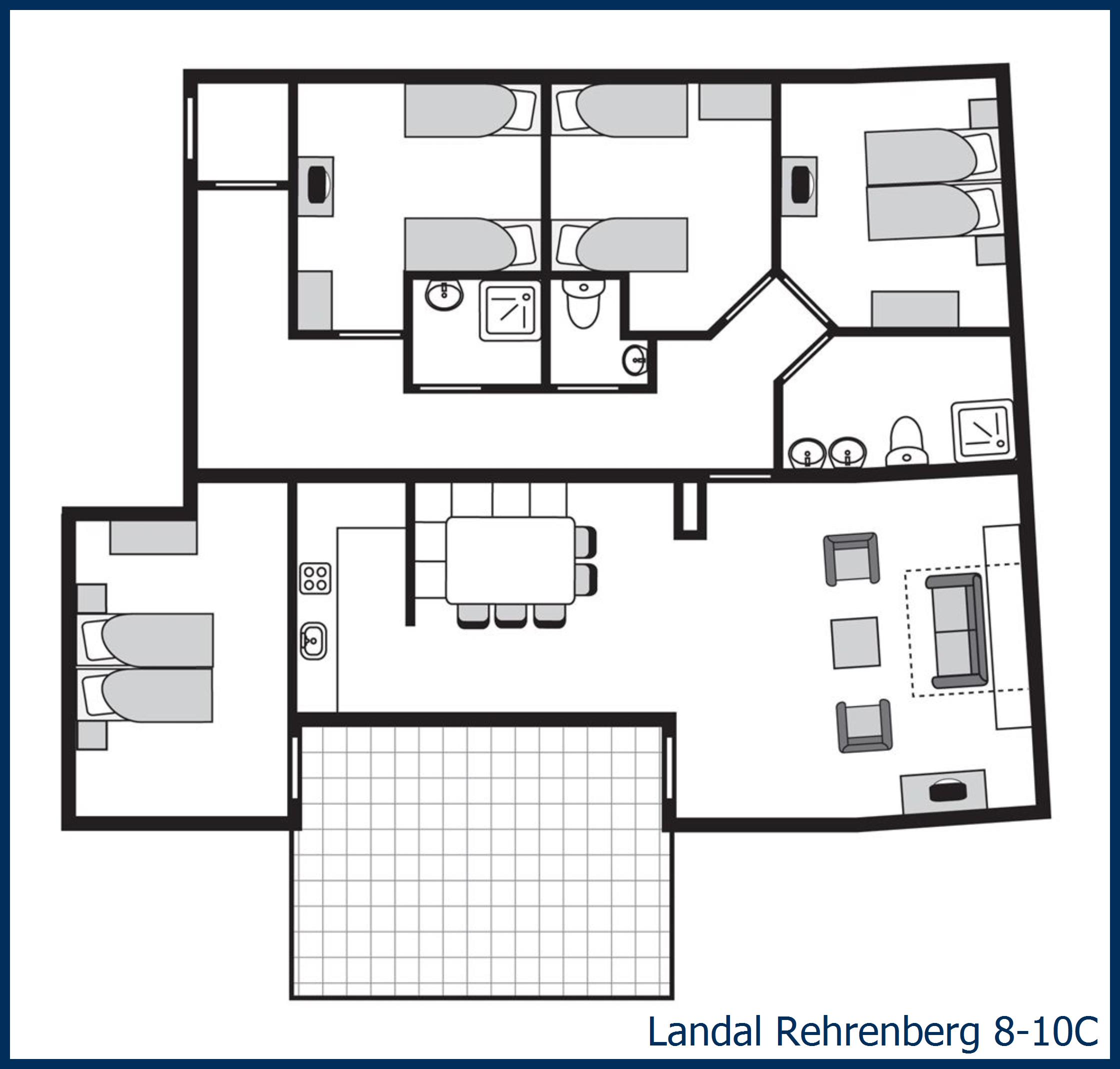 Apartment 8-10C at Rehrenberg