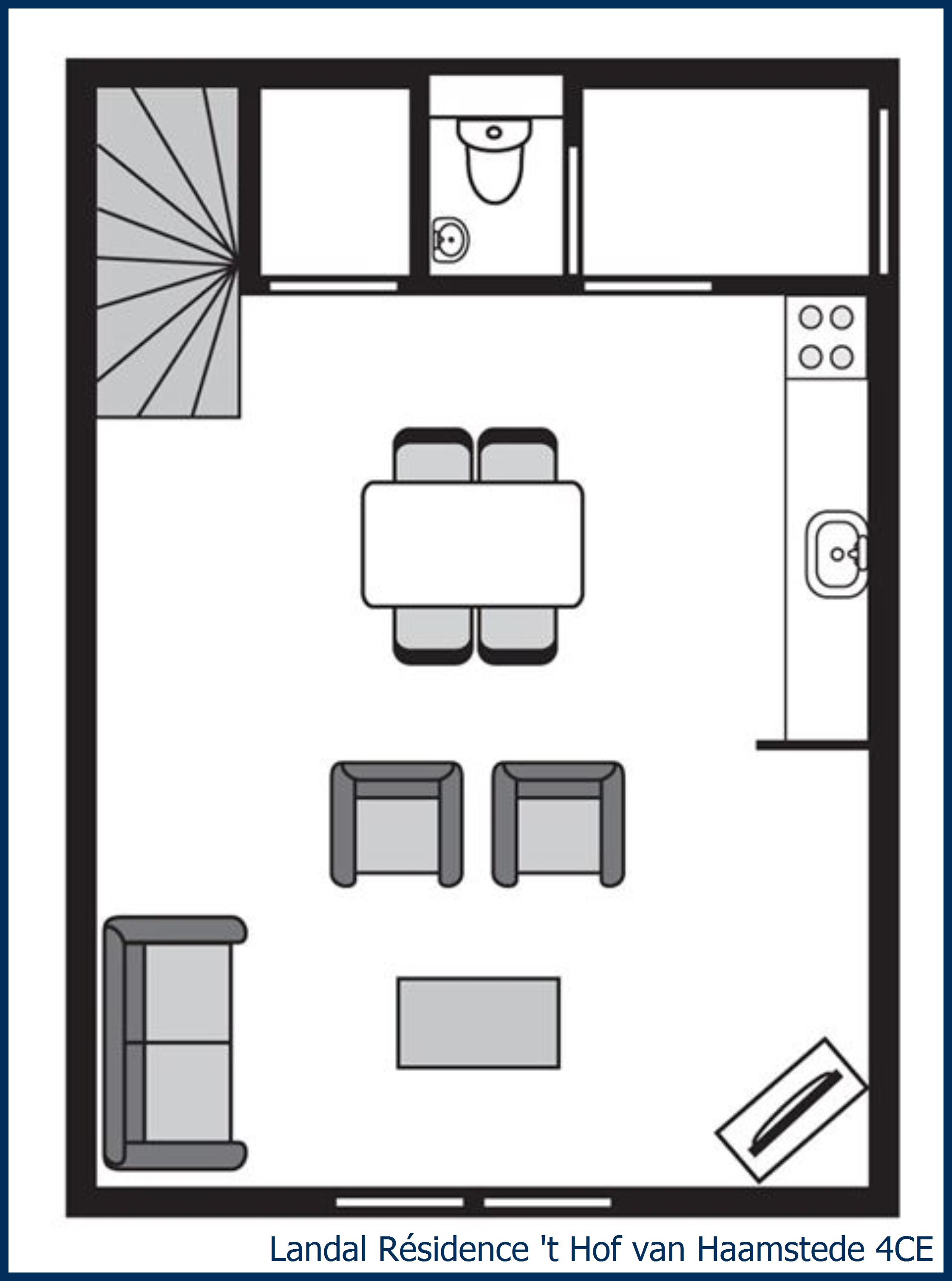 Farmhouse residence 4CE at Résidence 't Hof van Haamstede