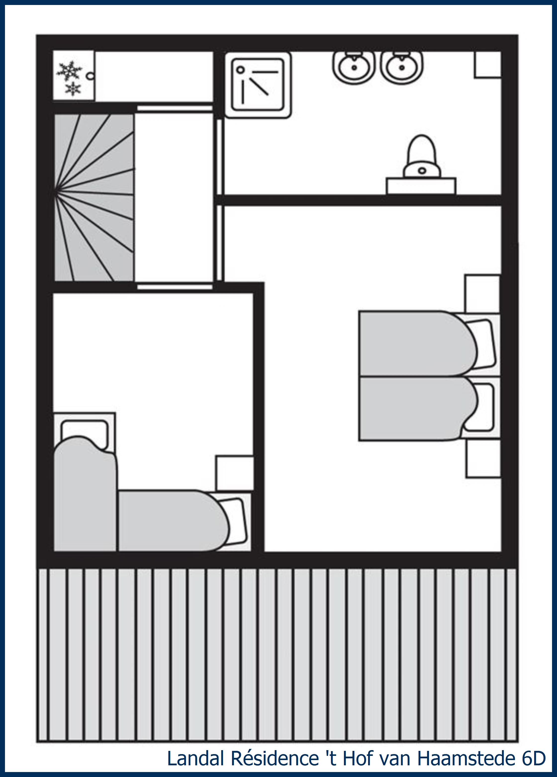 Farmhouse residence 6D at Résidence 't Hof van Haamstede