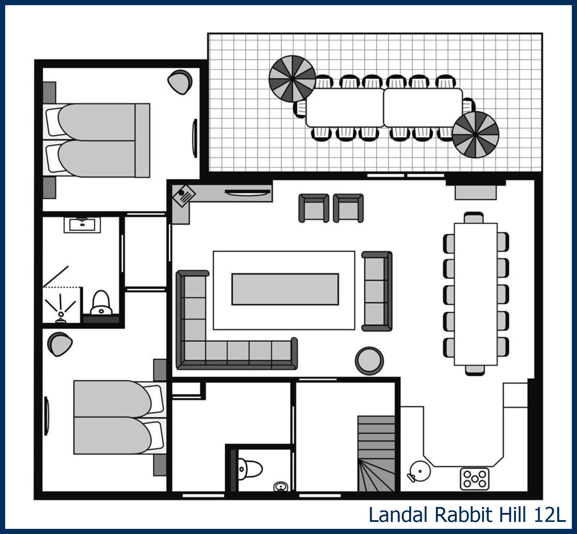 Bungalow 12L at Rabbit Hill