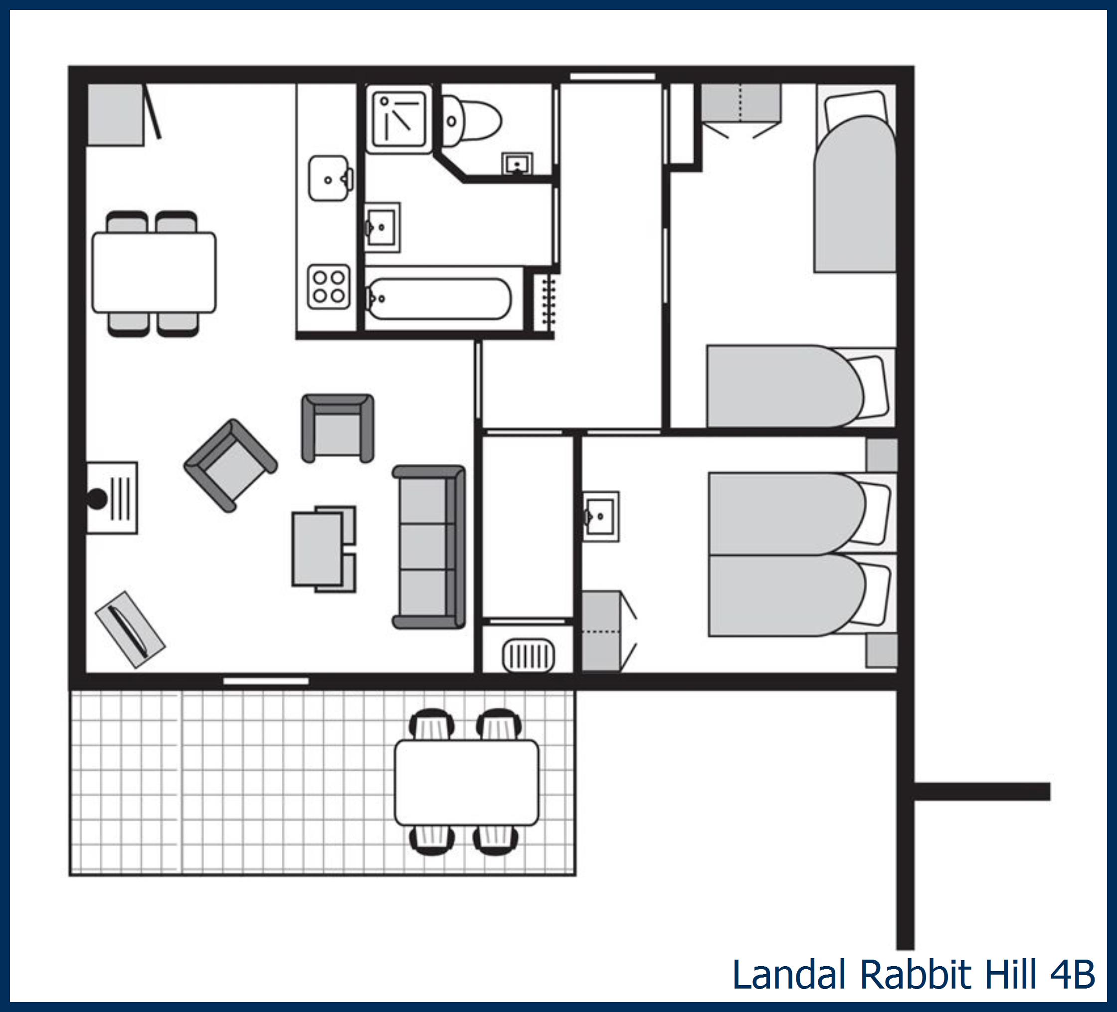 Bungalow 4B at Rabbit Hill